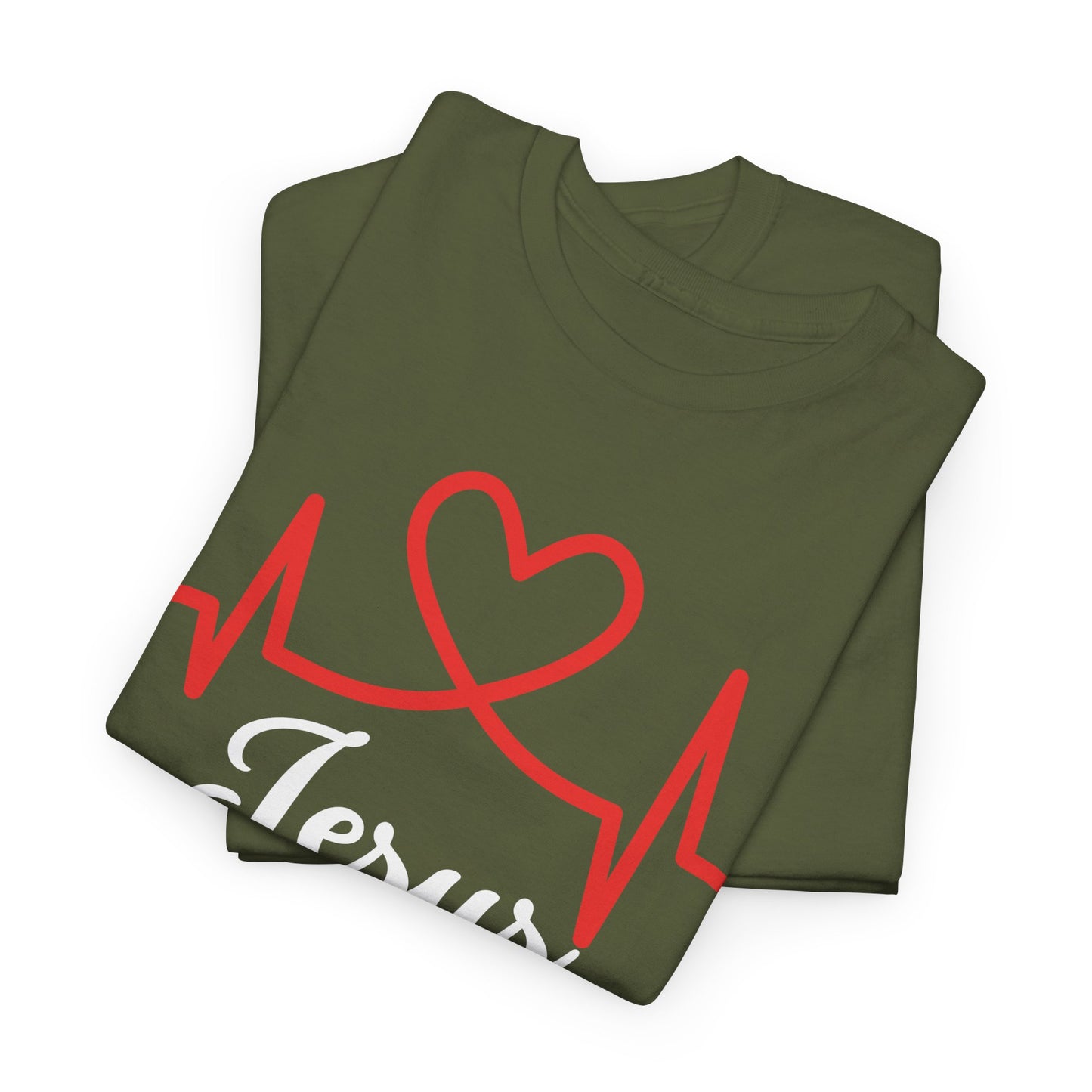 Jesus Hearth - Unisex Heavy Cotton Tee