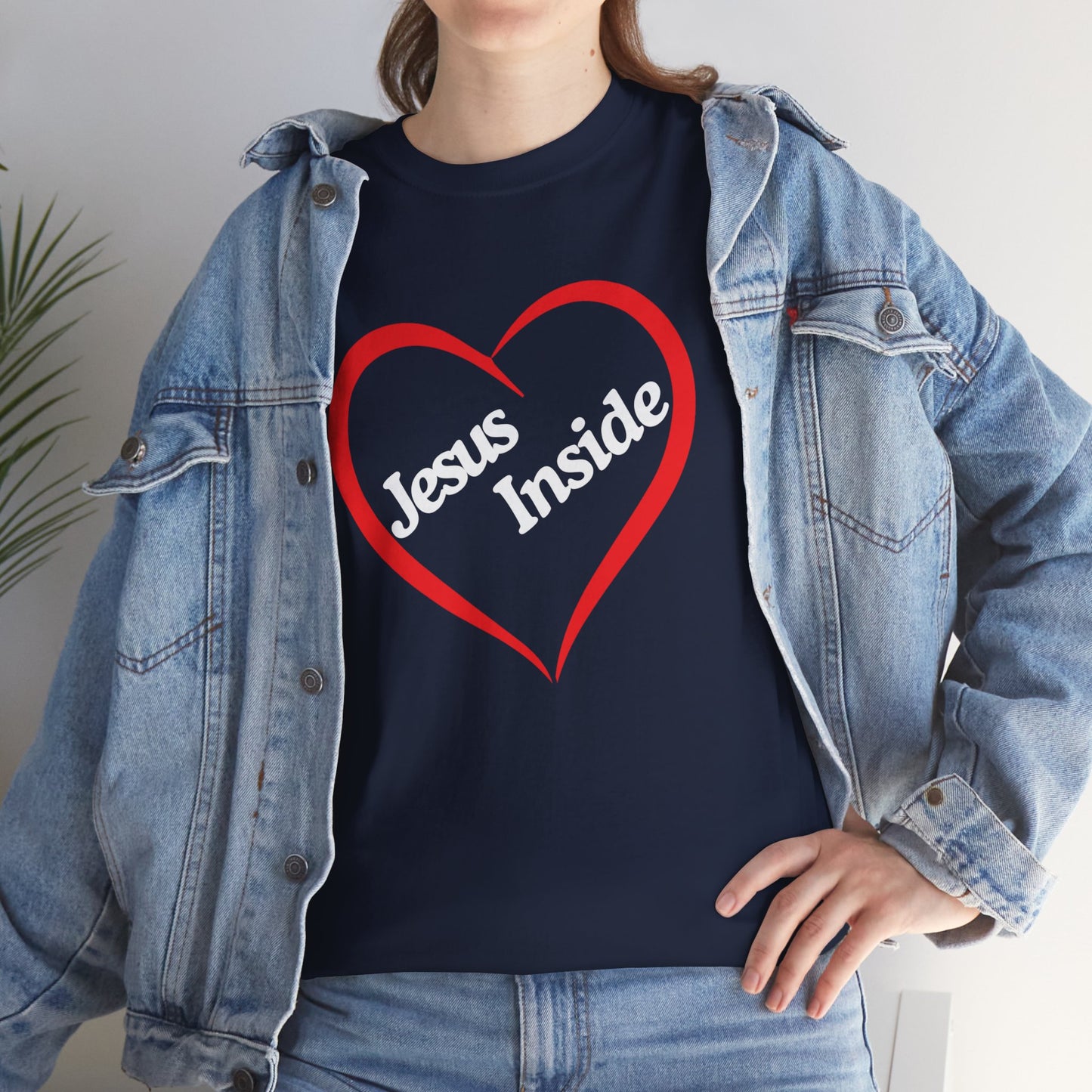 Jesus Inside - Unisex Heavy Cotton Tee