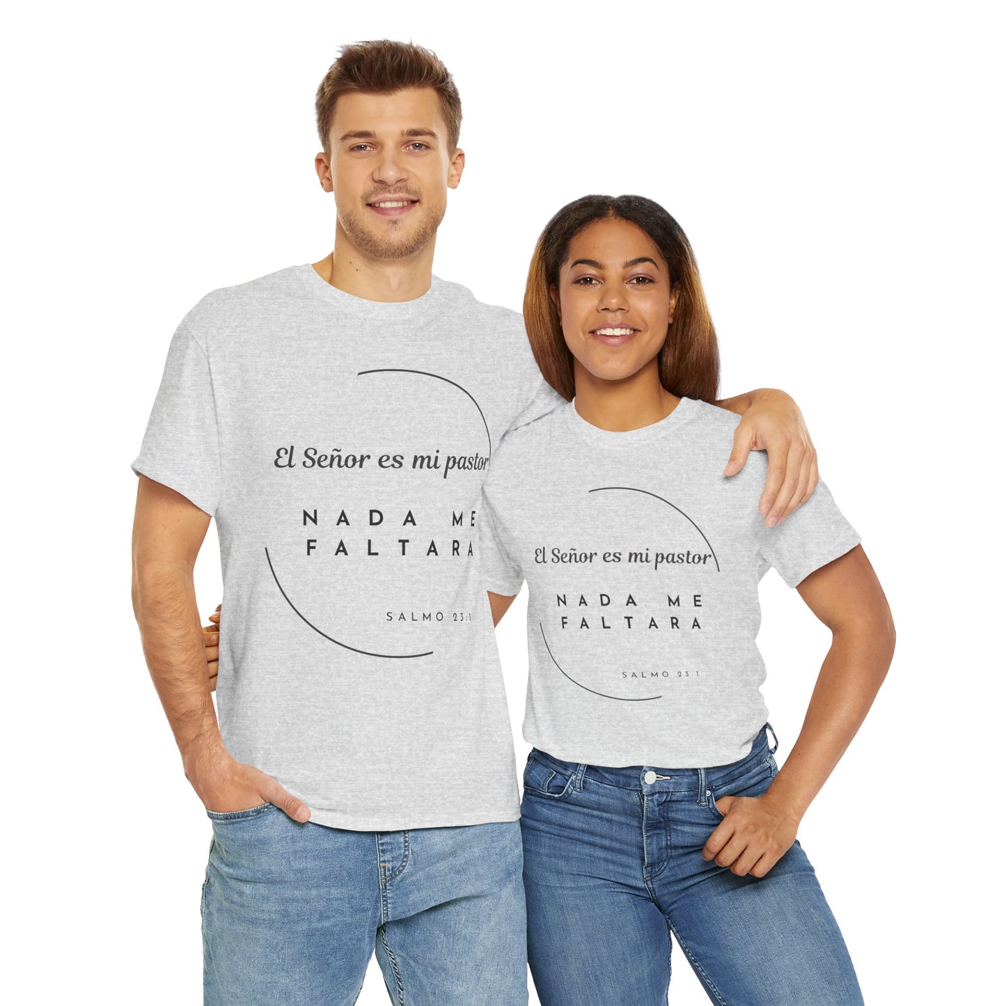 El Señor es mi pastor - Spanish - Unisex Heavy Cotton Tee