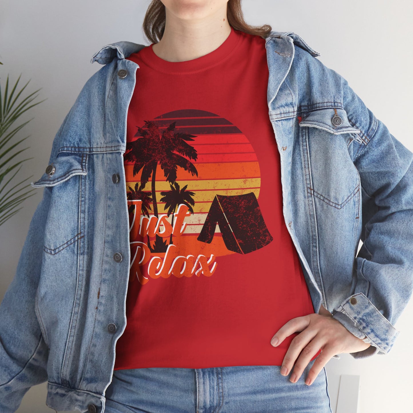 Just Relax - Unisex Heavy Cotton Tee