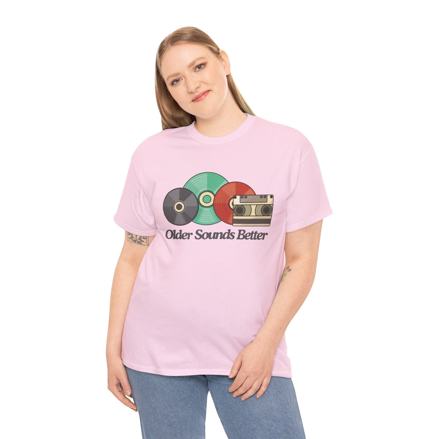 Older sounds better - Unisex Heavy Cotton Tee