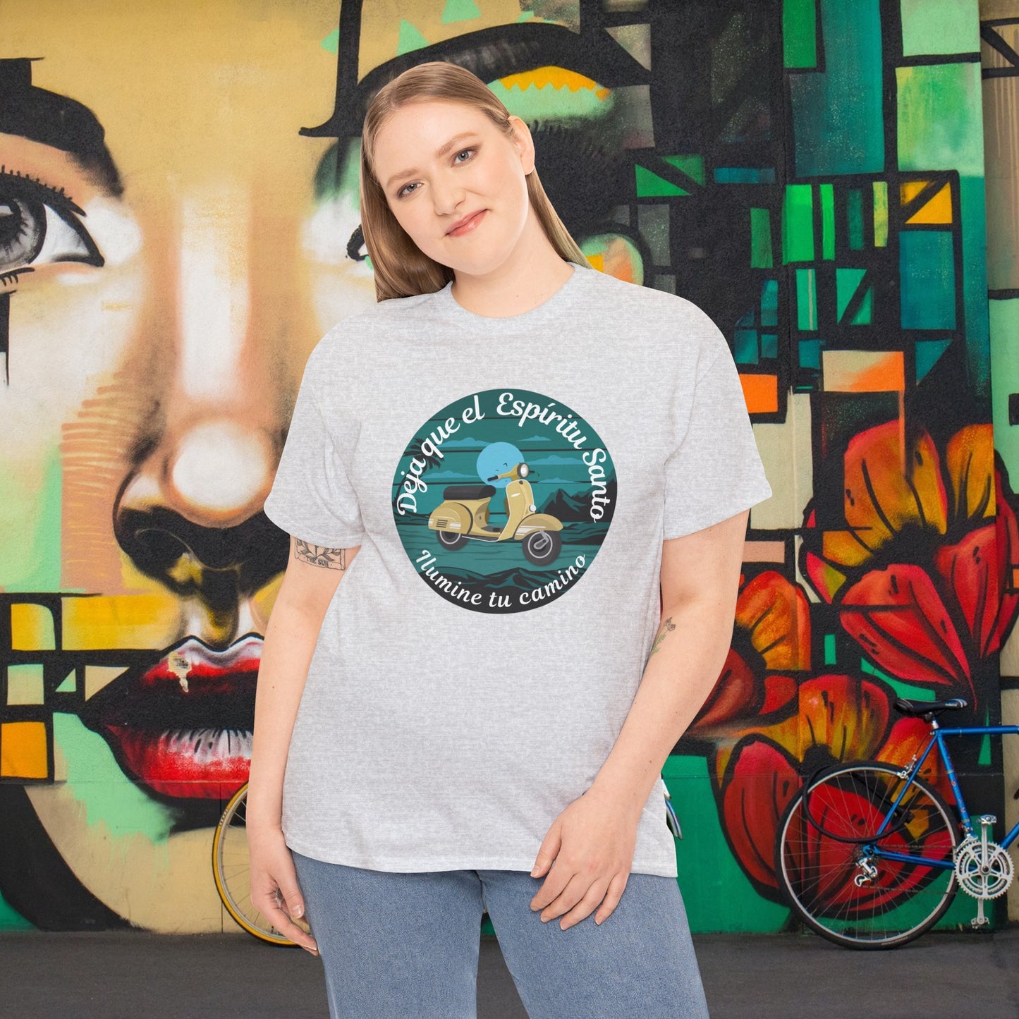Deja que el Espíritu - Unisex Heavy Cotton Tee