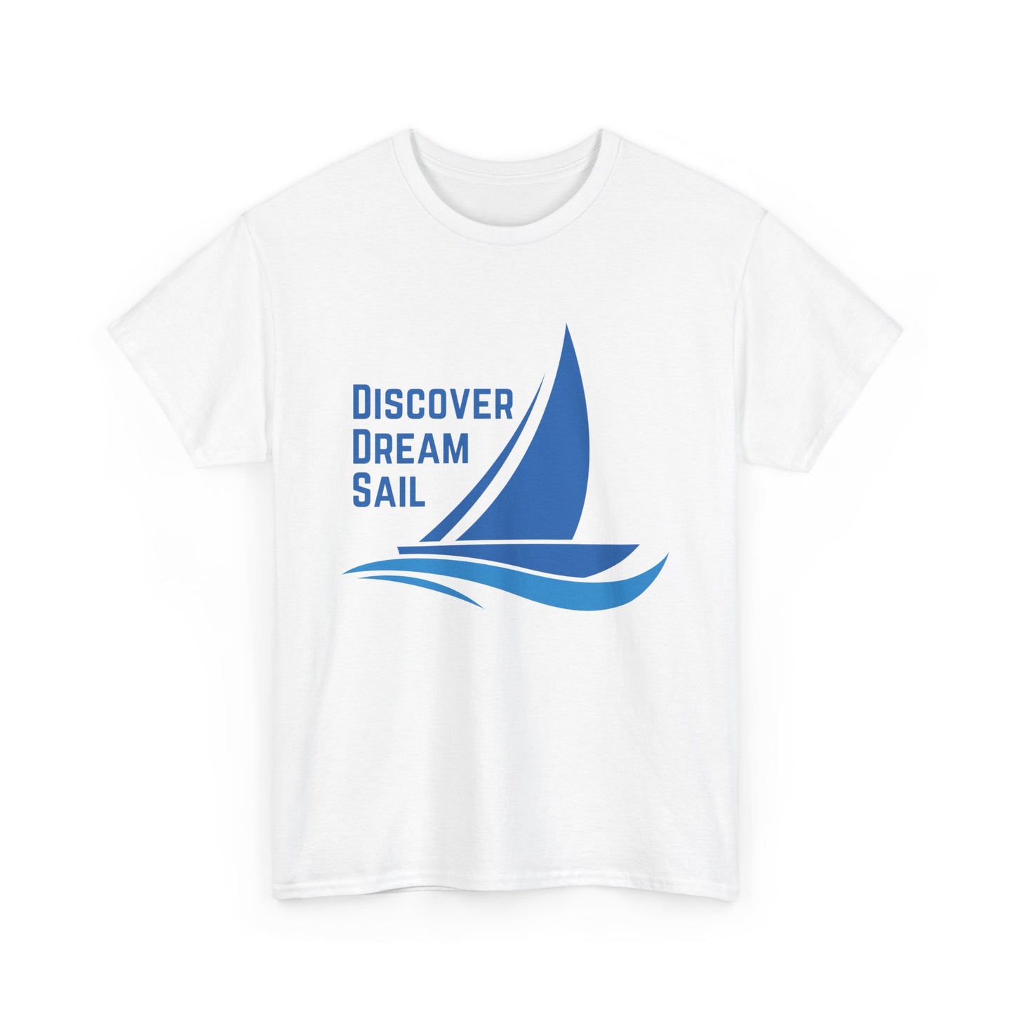 Discover Dream Sail - Unisex Heavy Cotton Tee