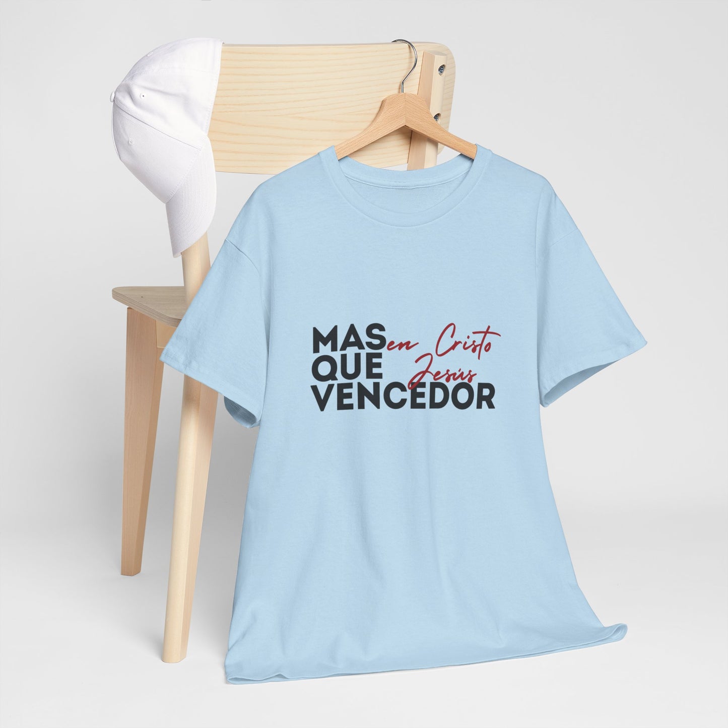 Christian Tee - Mas que vencedor en Cristo Jesus