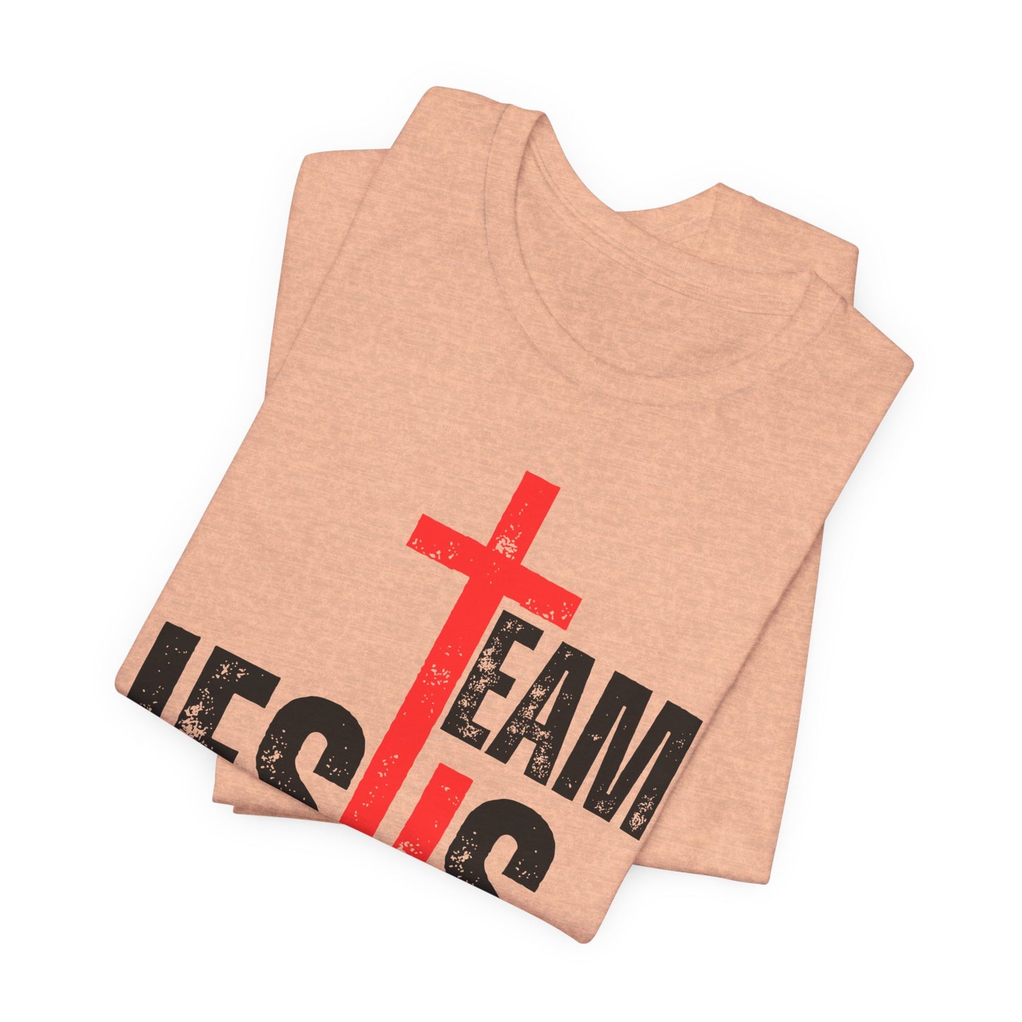 Team Jesus Front - Unisex Jersey Short Sleeve Tee