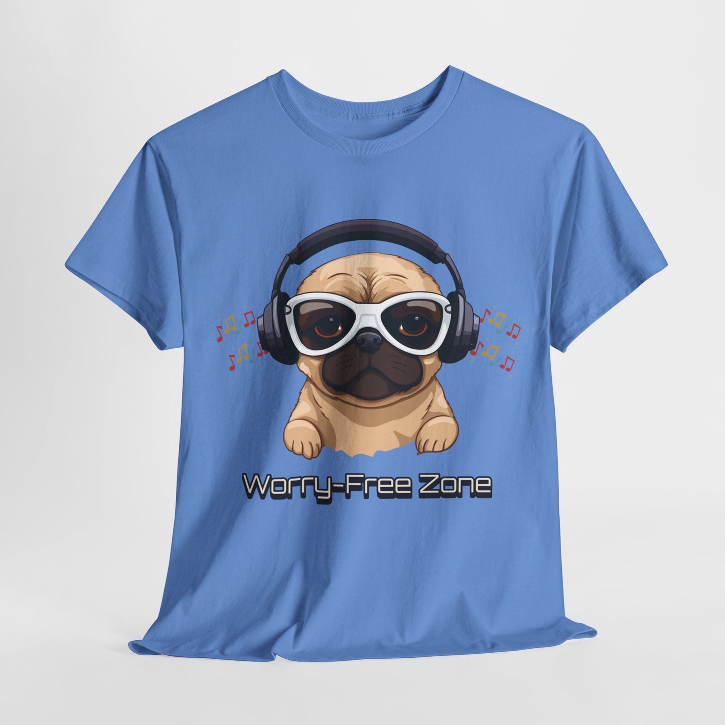 Worry-Free Zone - Unisex Heavy Cotton Tee