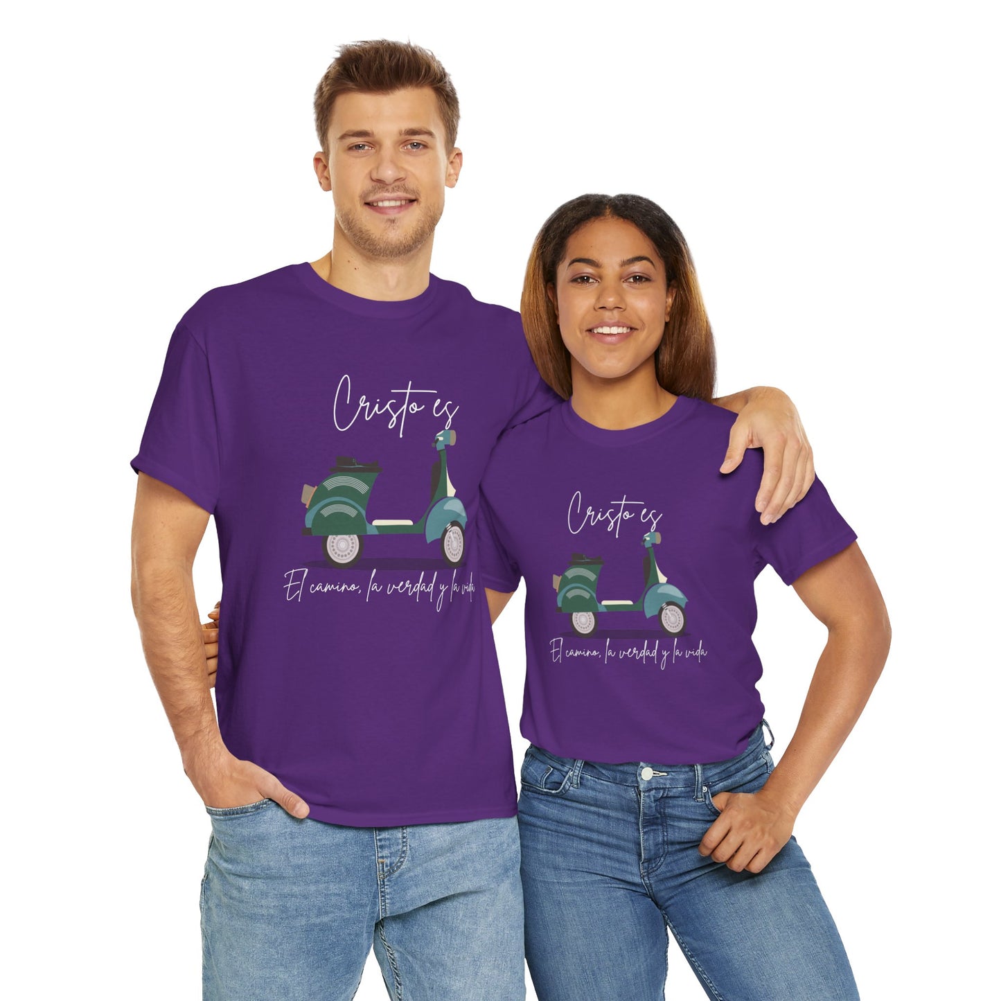 Cristo es - Spanish - Unisex Heavy Cotton Tee