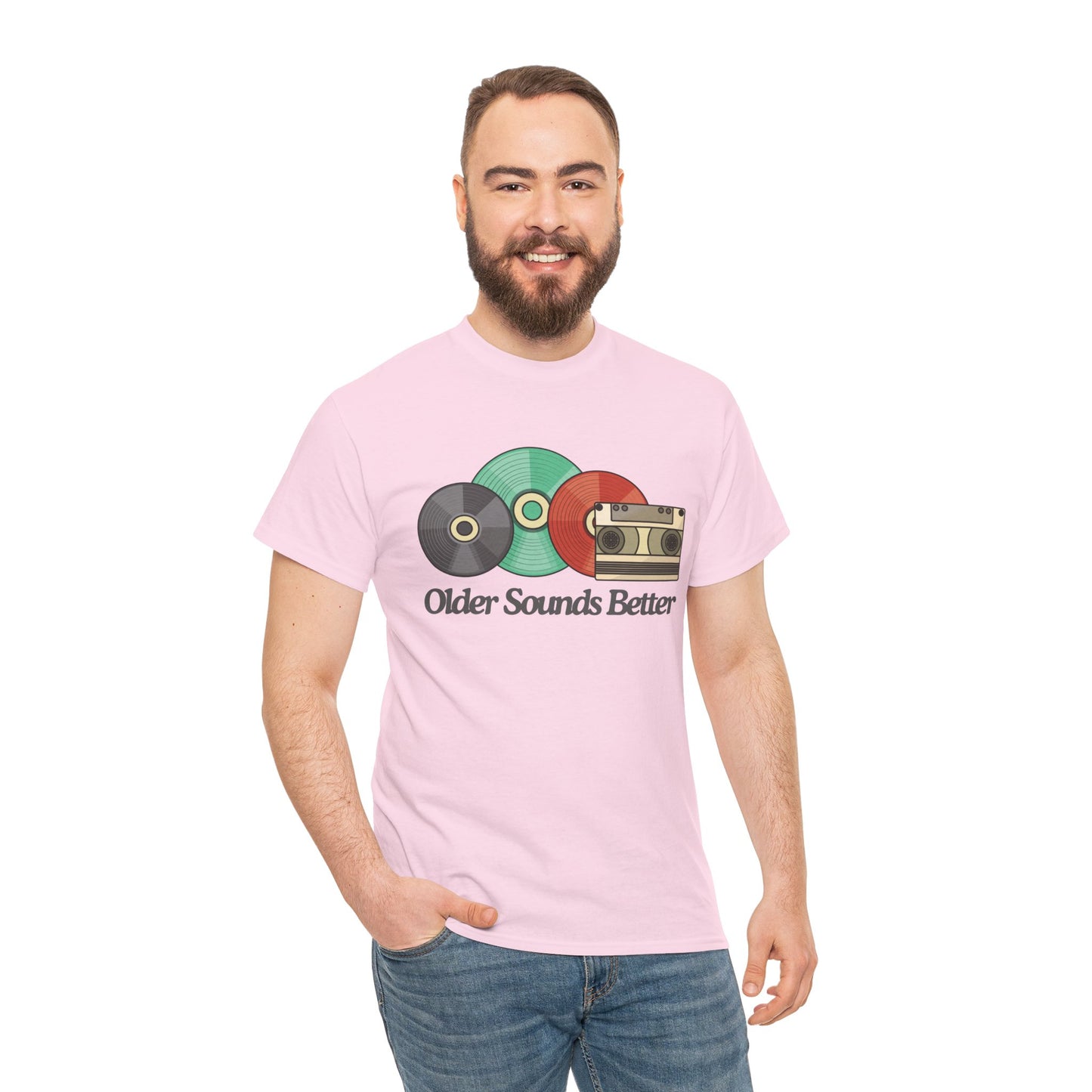 Older sounds better - Unisex Heavy Cotton Tee