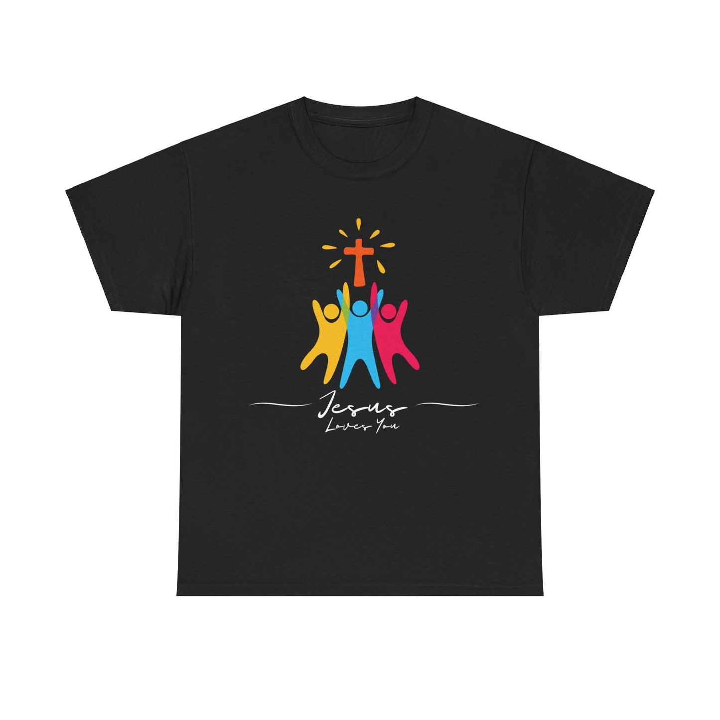 Jesus Loves You - Unisex Heavy Cotton Tee