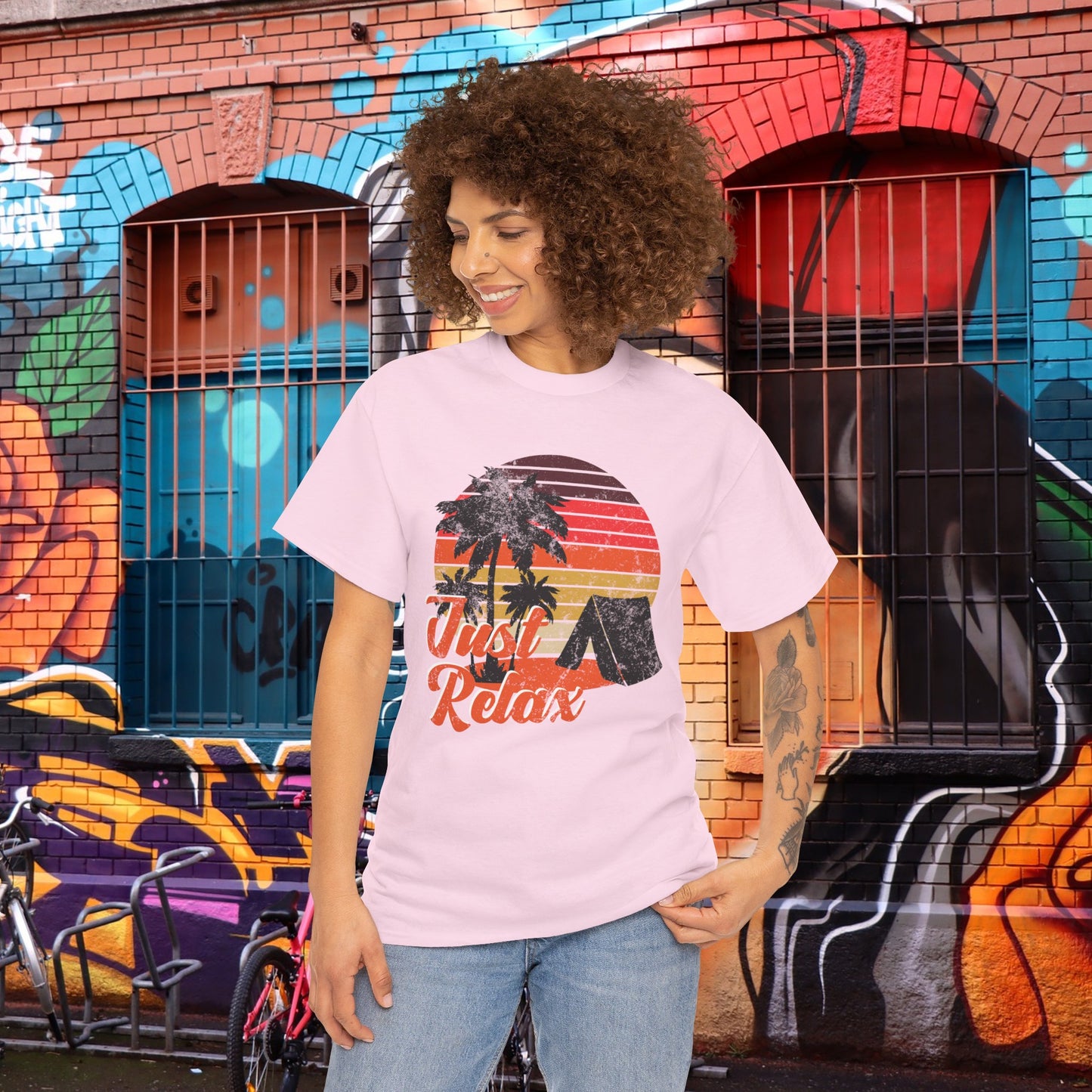 Just Relax - Unisex Heavy Cotton Tee