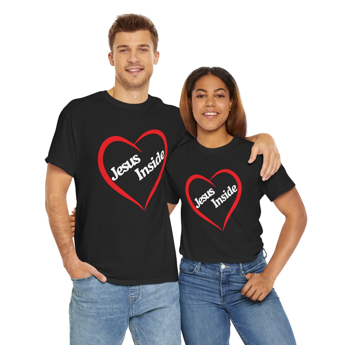Jesus Inside - Unisex Heavy Cotton Tee