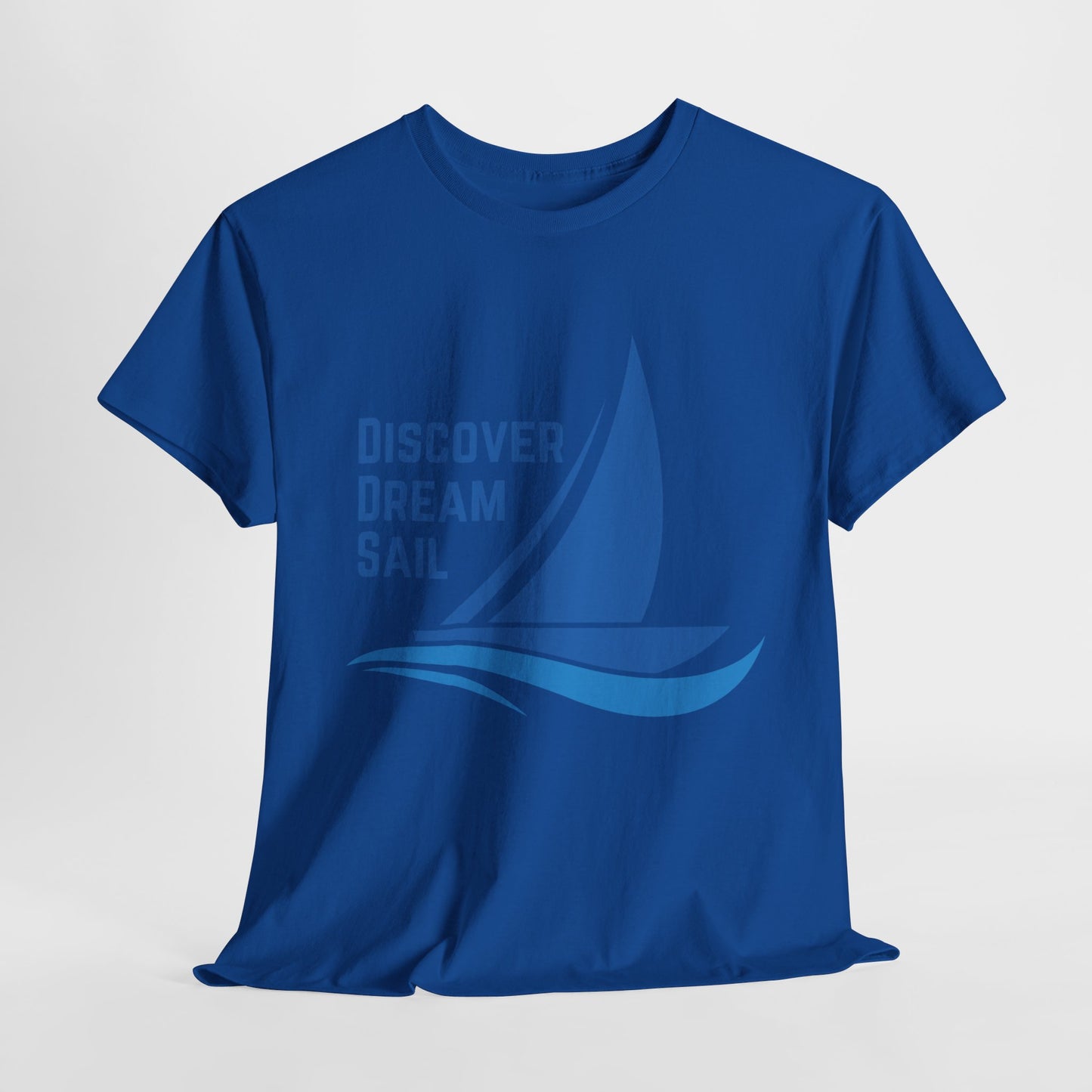 Discover Dream Sail - Unisex Heavy Cotton Tee