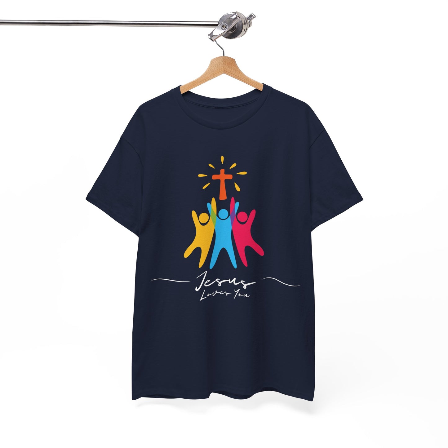 Jesus Loves You - Unisex Heavy Cotton Tee