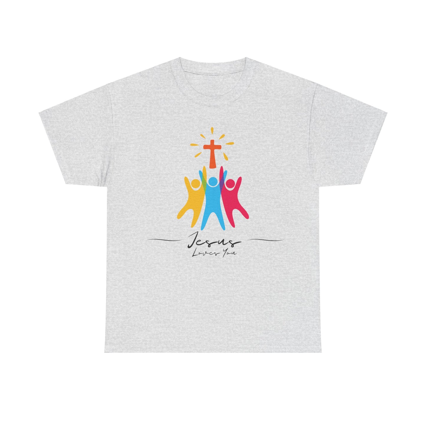 Jesus Loves You - Unisex Heavy Cotton Tee