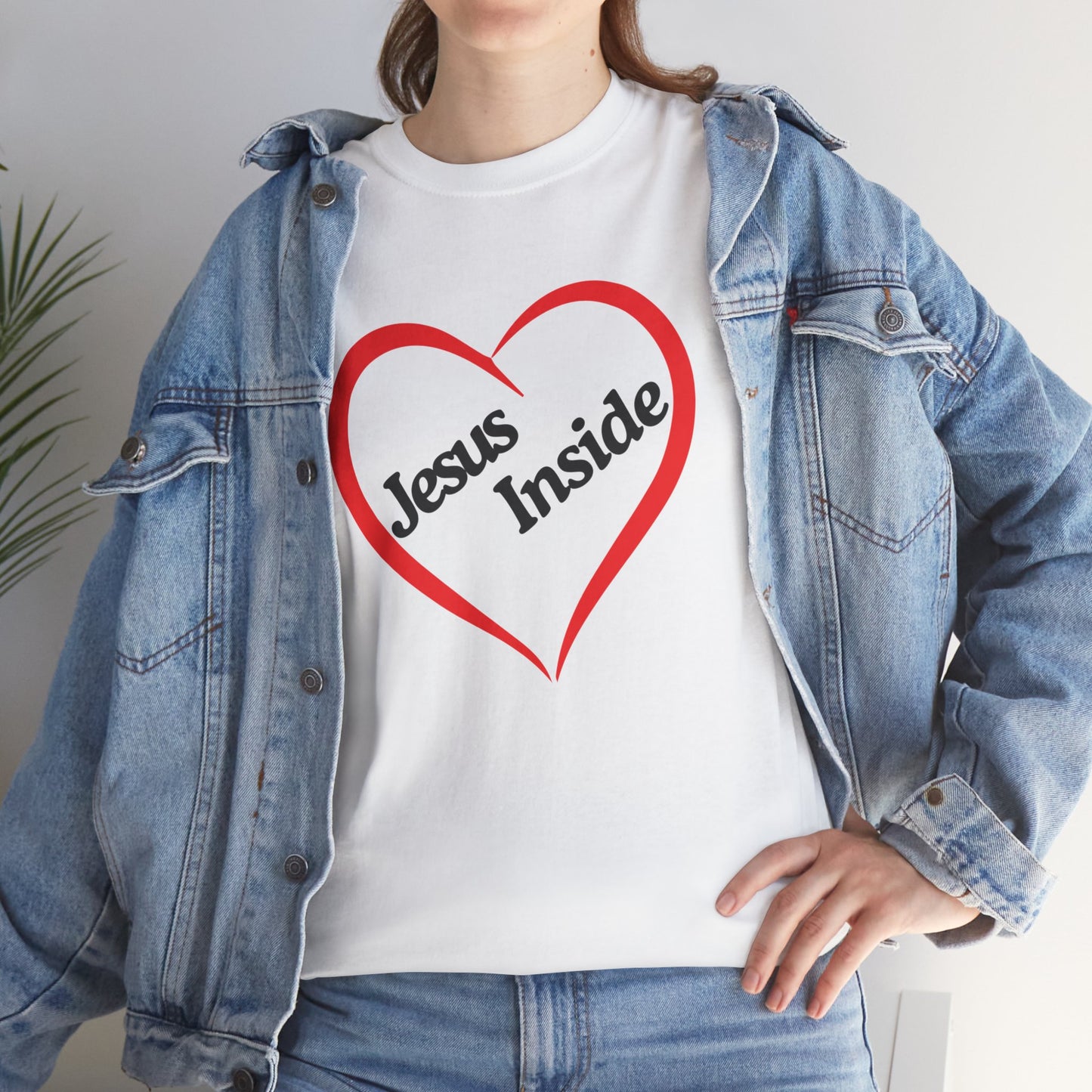 Jesus Inside - Unisex Heavy Cotton Tee
