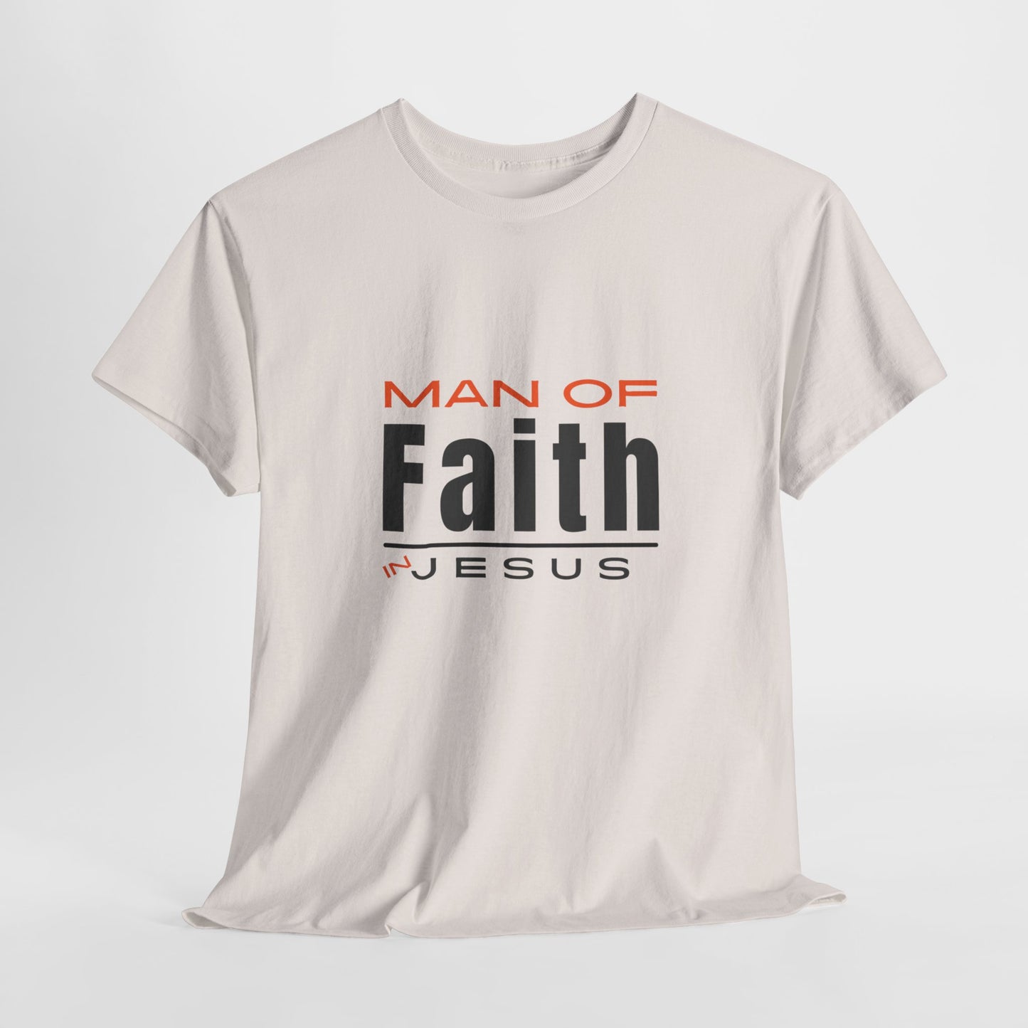 Christian Tee - Man of Faith