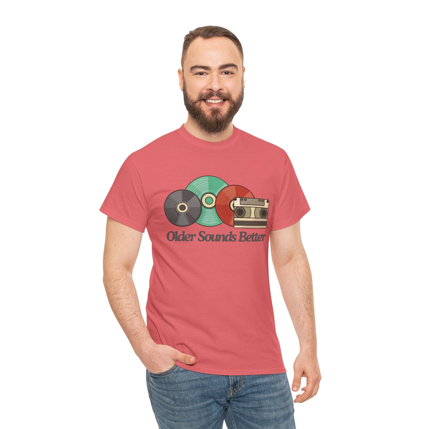 Older sounds better - Unisex Heavy Cotton Tee