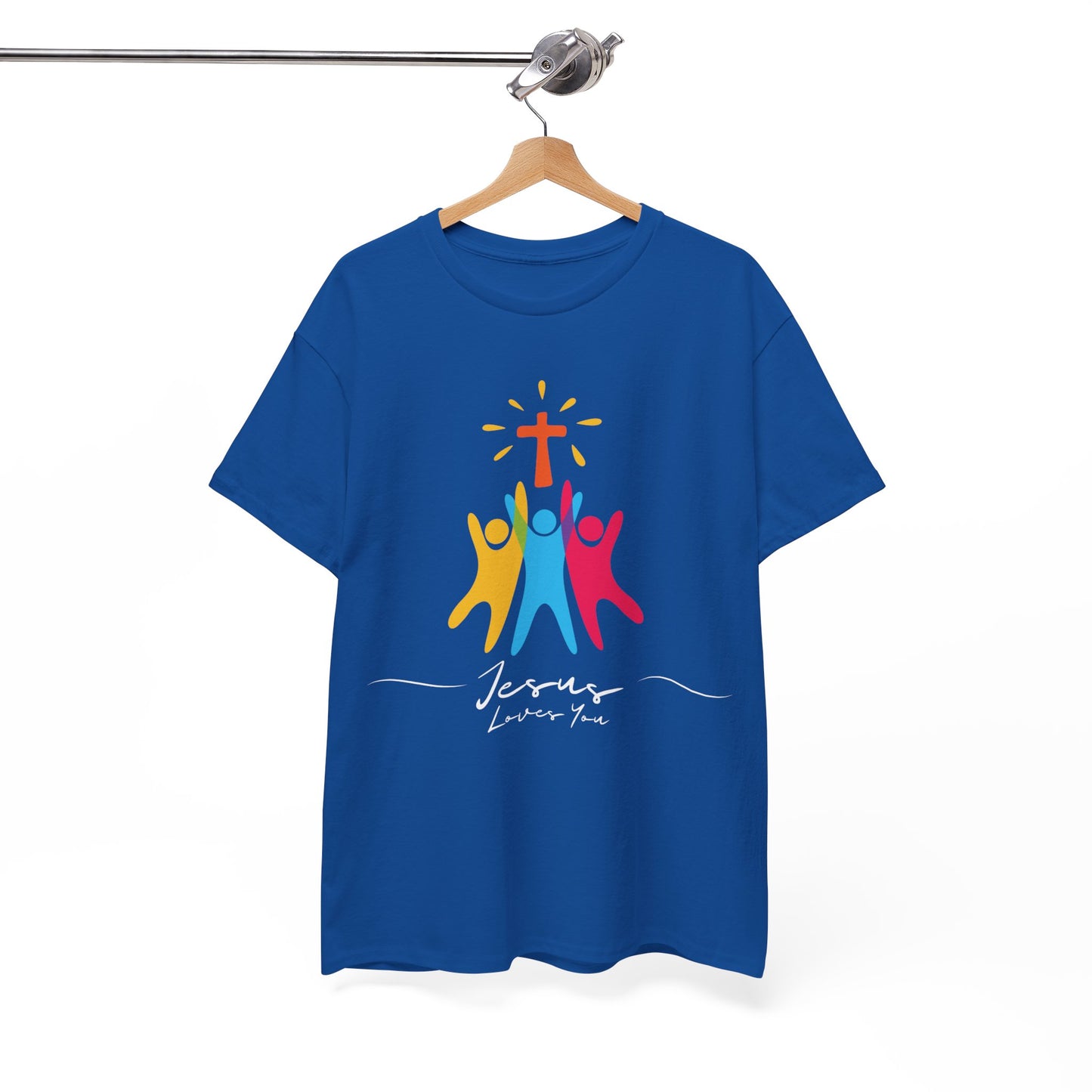 Jesus Loves You - Unisex Heavy Cotton Tee