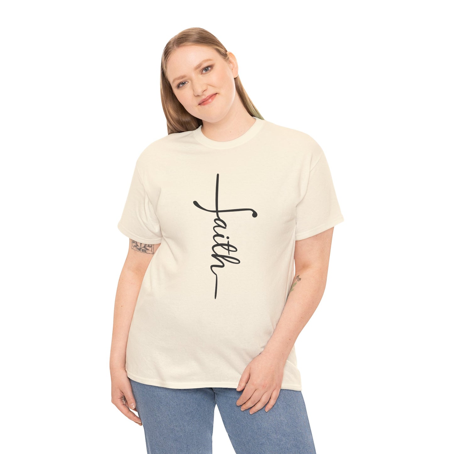 Faith - Unisex Heavy Cotton Tee