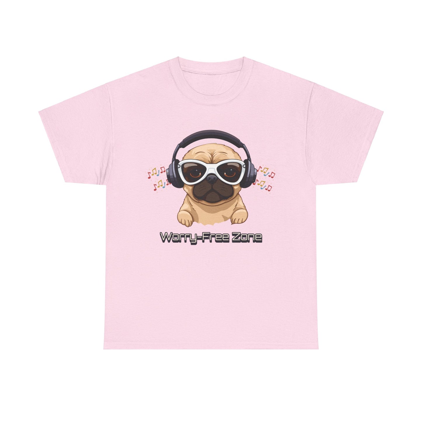 Worry-Free Zone - Unisex Heavy Cotton Tee