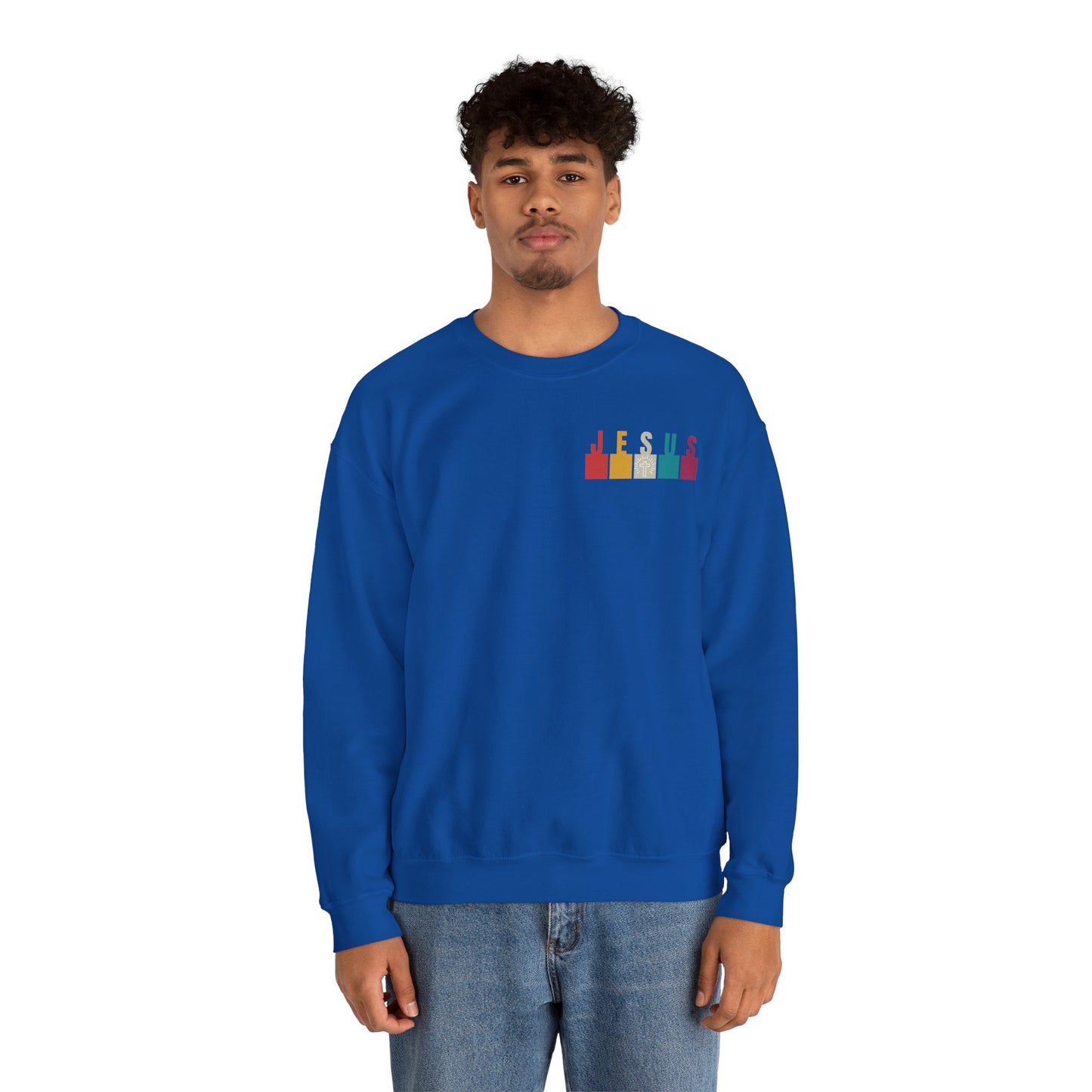 Jesus - Unisex Heavy Blend Crewneck Sweatshirt