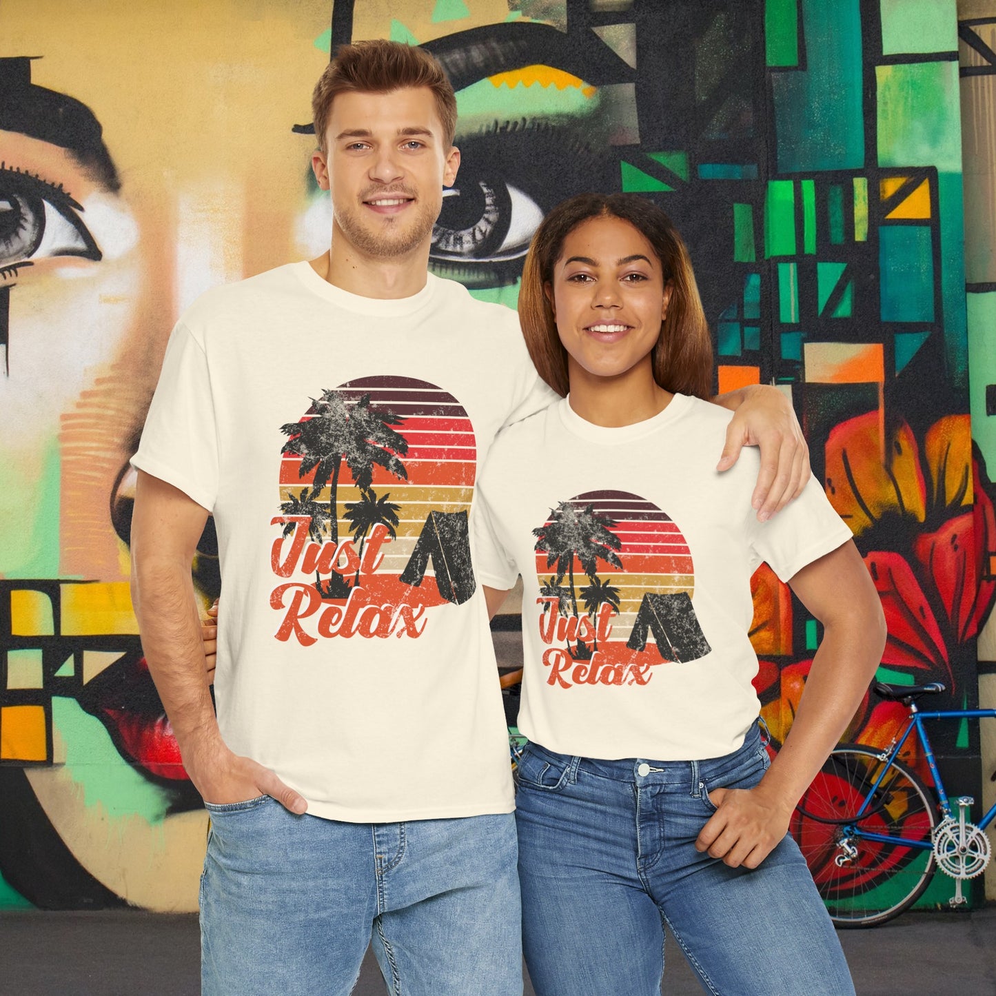 Just Relax - Unisex Heavy Cotton Tee