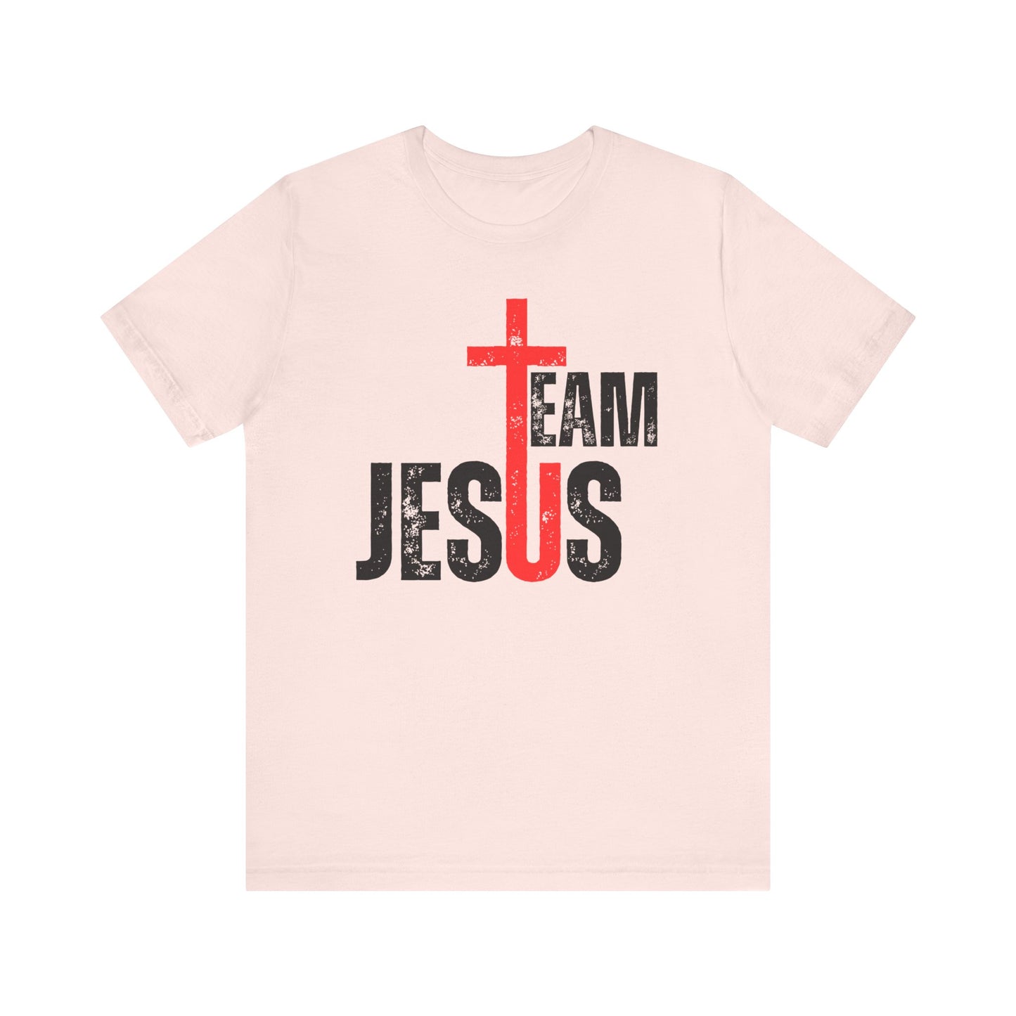Team Jesus Front - Unisex Jersey Short Sleeve Tee