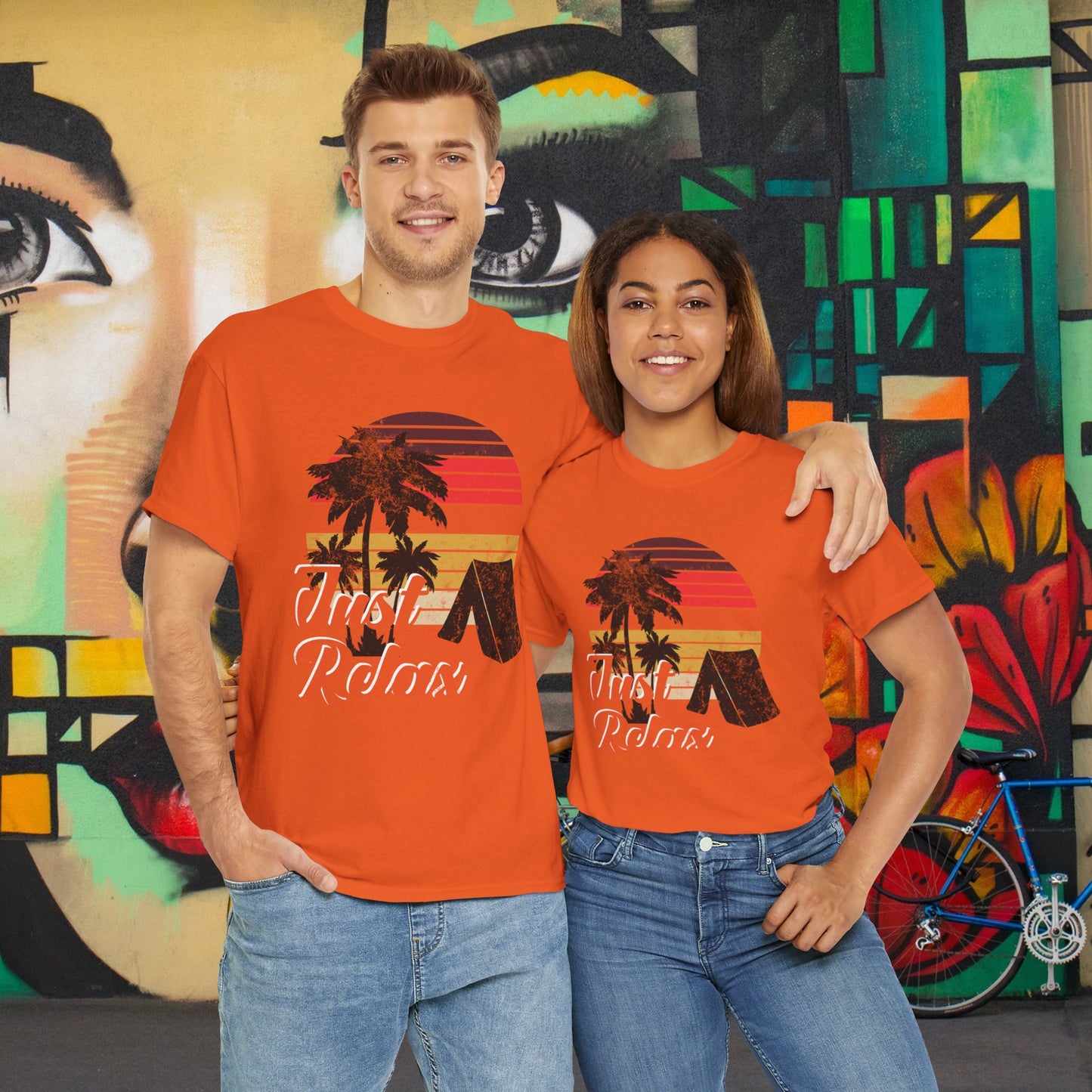Just Relax - Unisex Heavy Cotton Tee