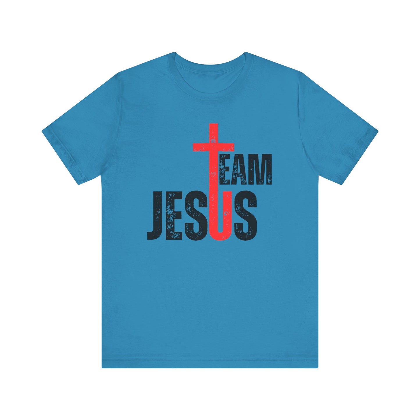 Team Jesus Front - Unisex Jersey Short Sleeve Tee