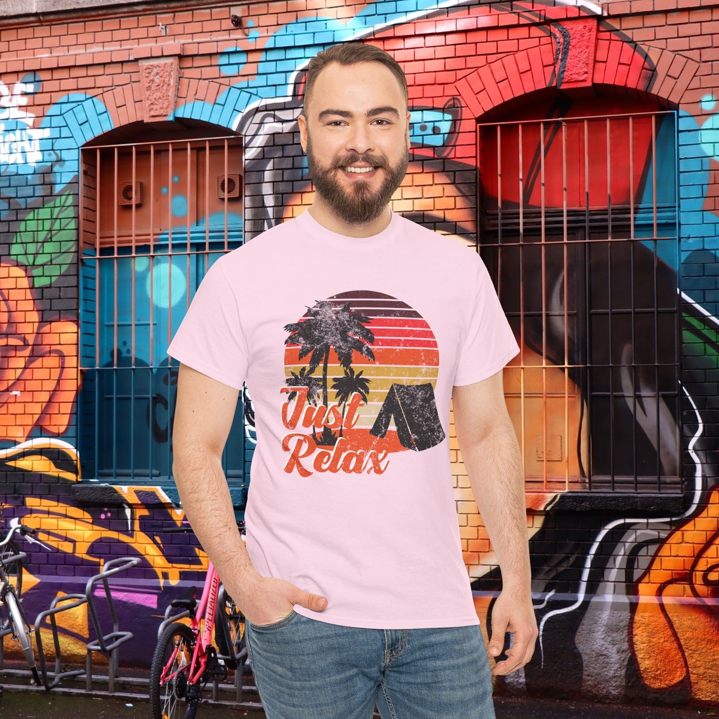 Just Relax - Unisex Heavy Cotton Tee