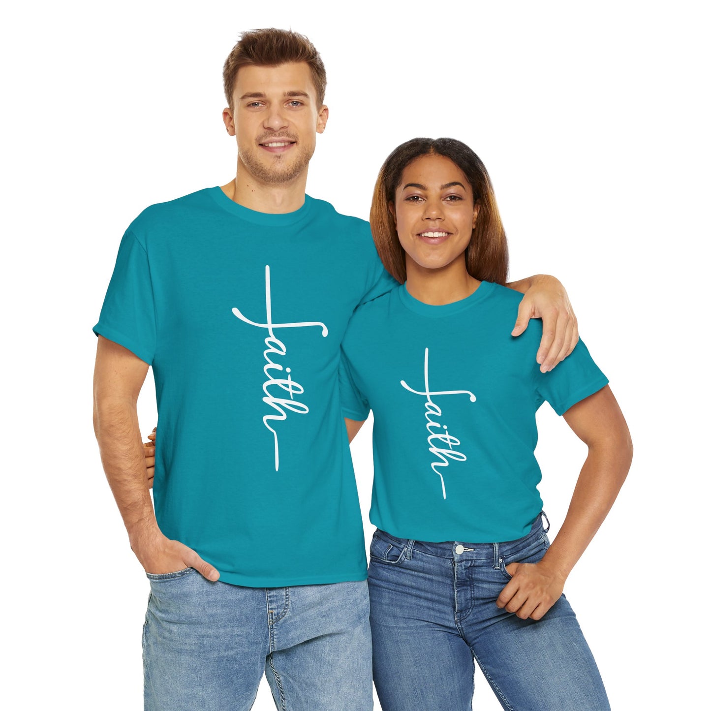 Faith - Unisex Heavy Cotton Tee