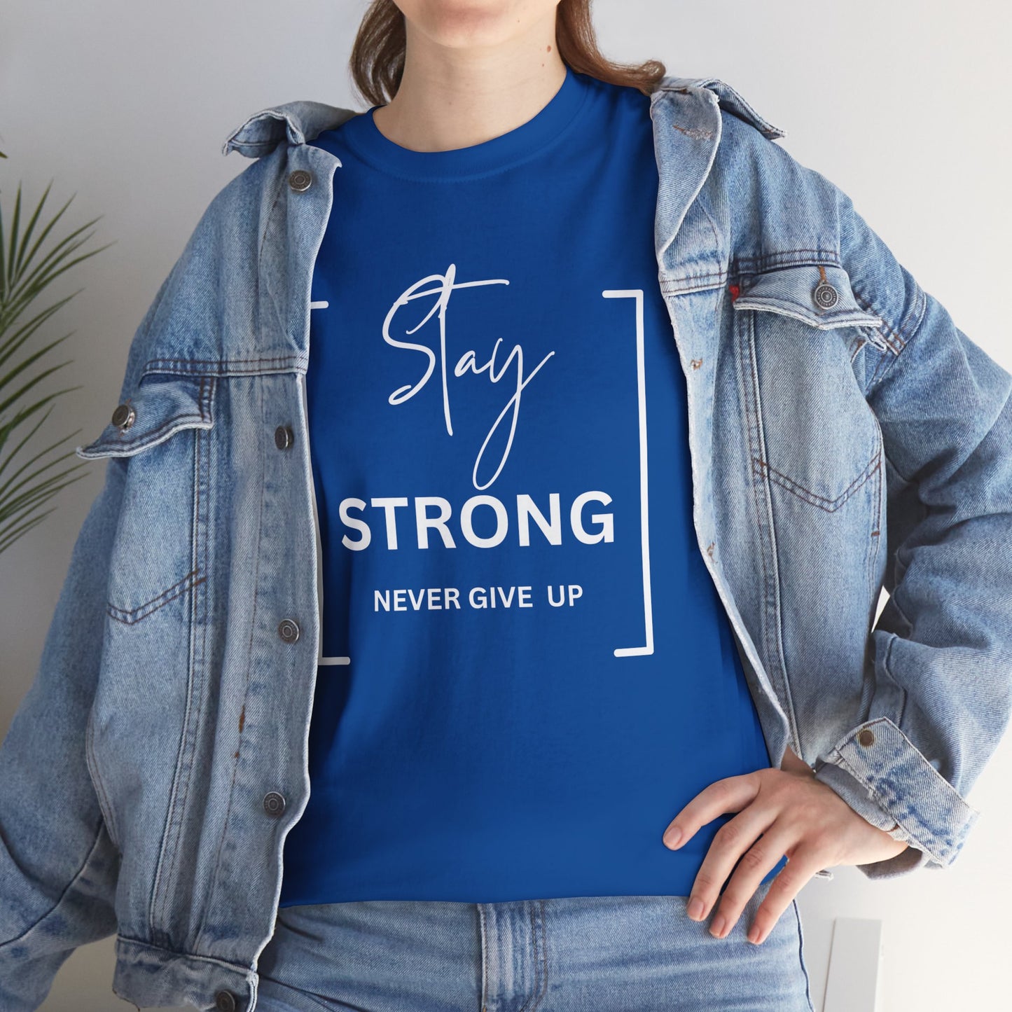 Stay Strong - Unisex Heavy Cotton Tee