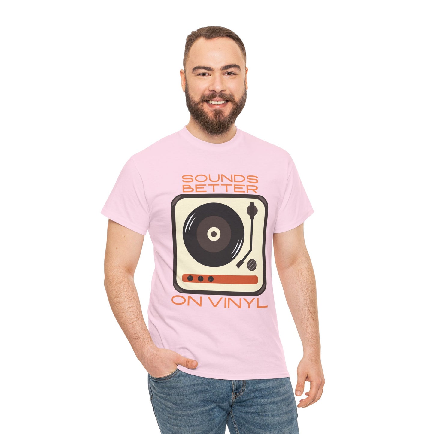 Sounds Better Vinyl - Unisex Heavy Cotton Tee
