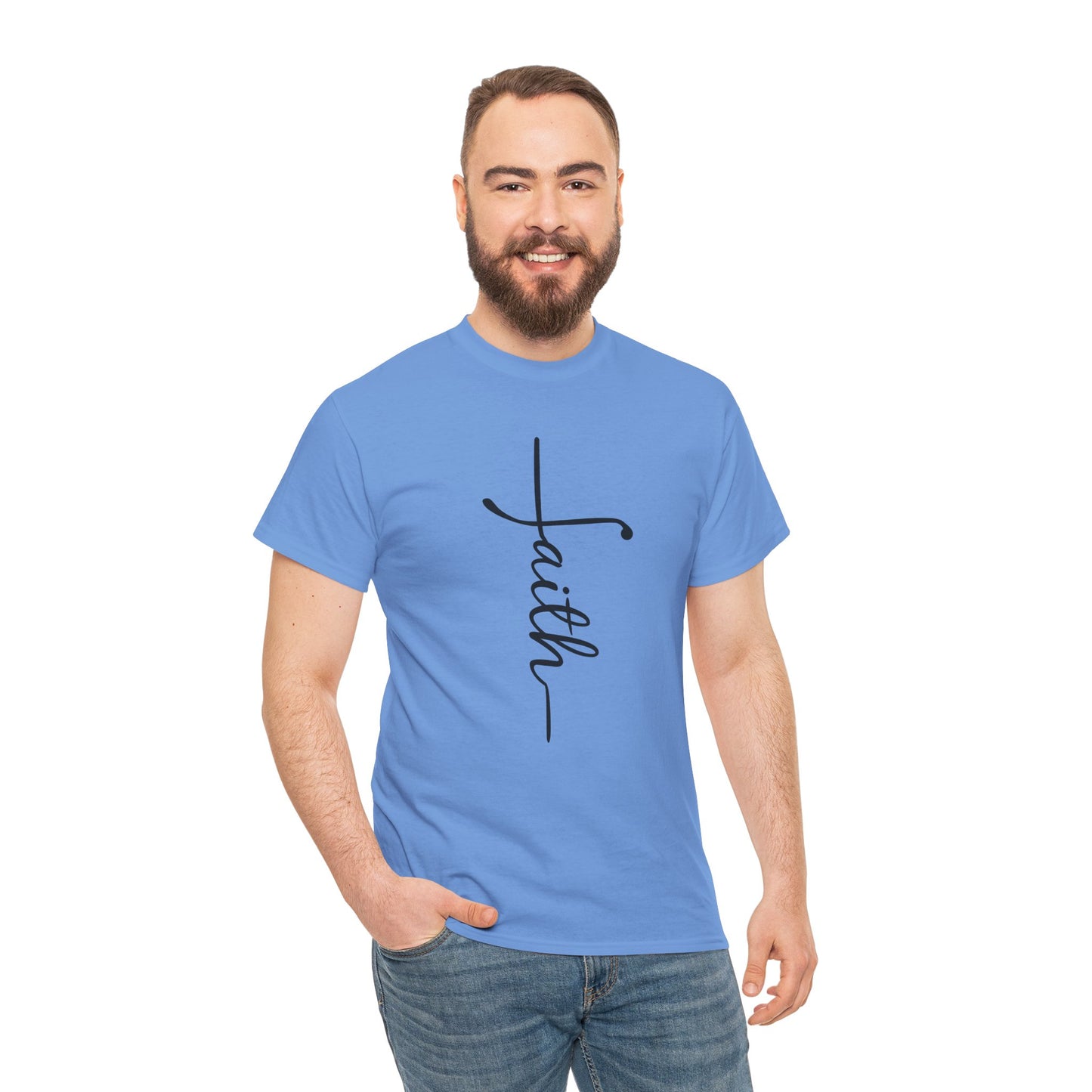 Faith - Unisex Heavy Cotton Tee