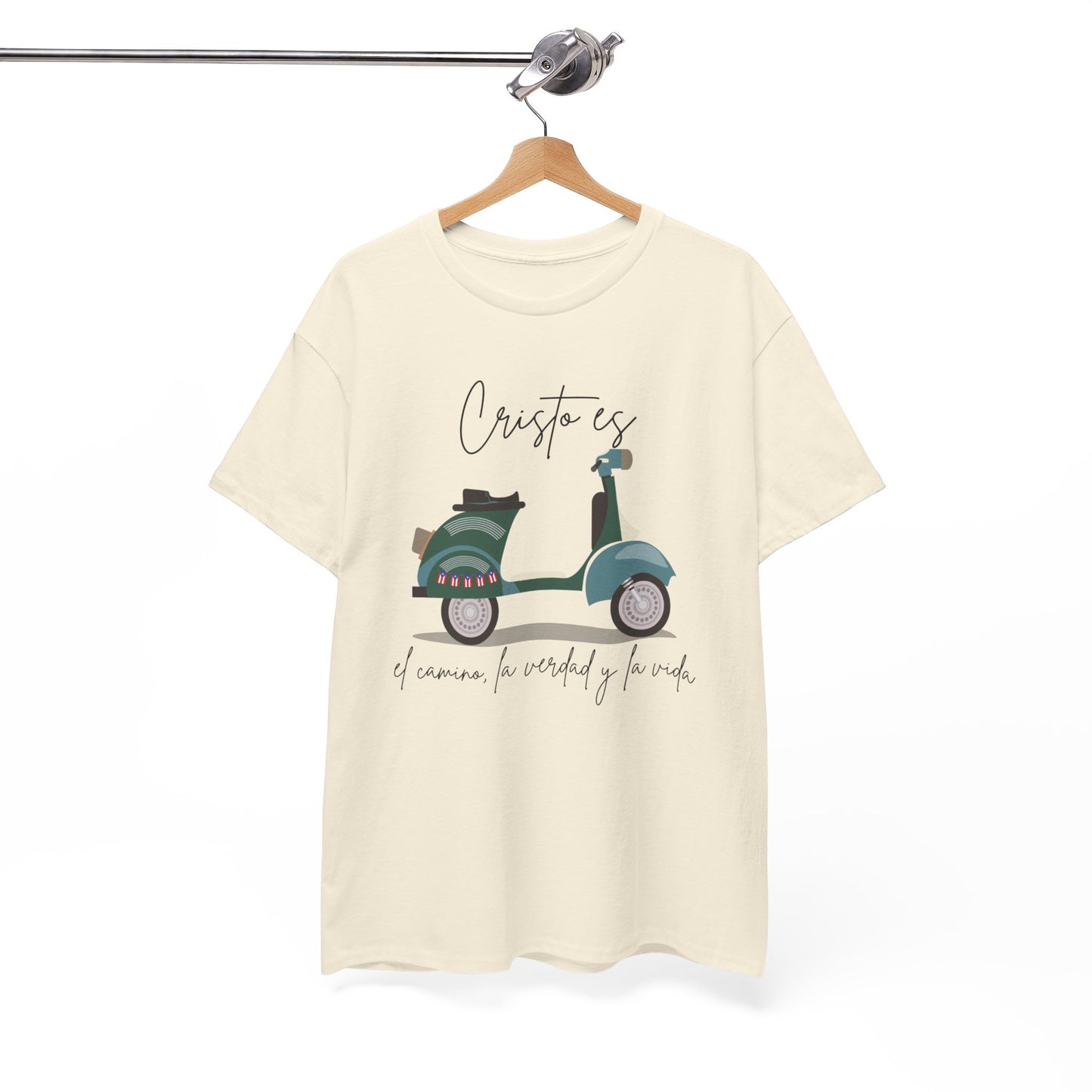 Cristo es - PR Flag Spanish - Unisex Heavy Cotton Tee