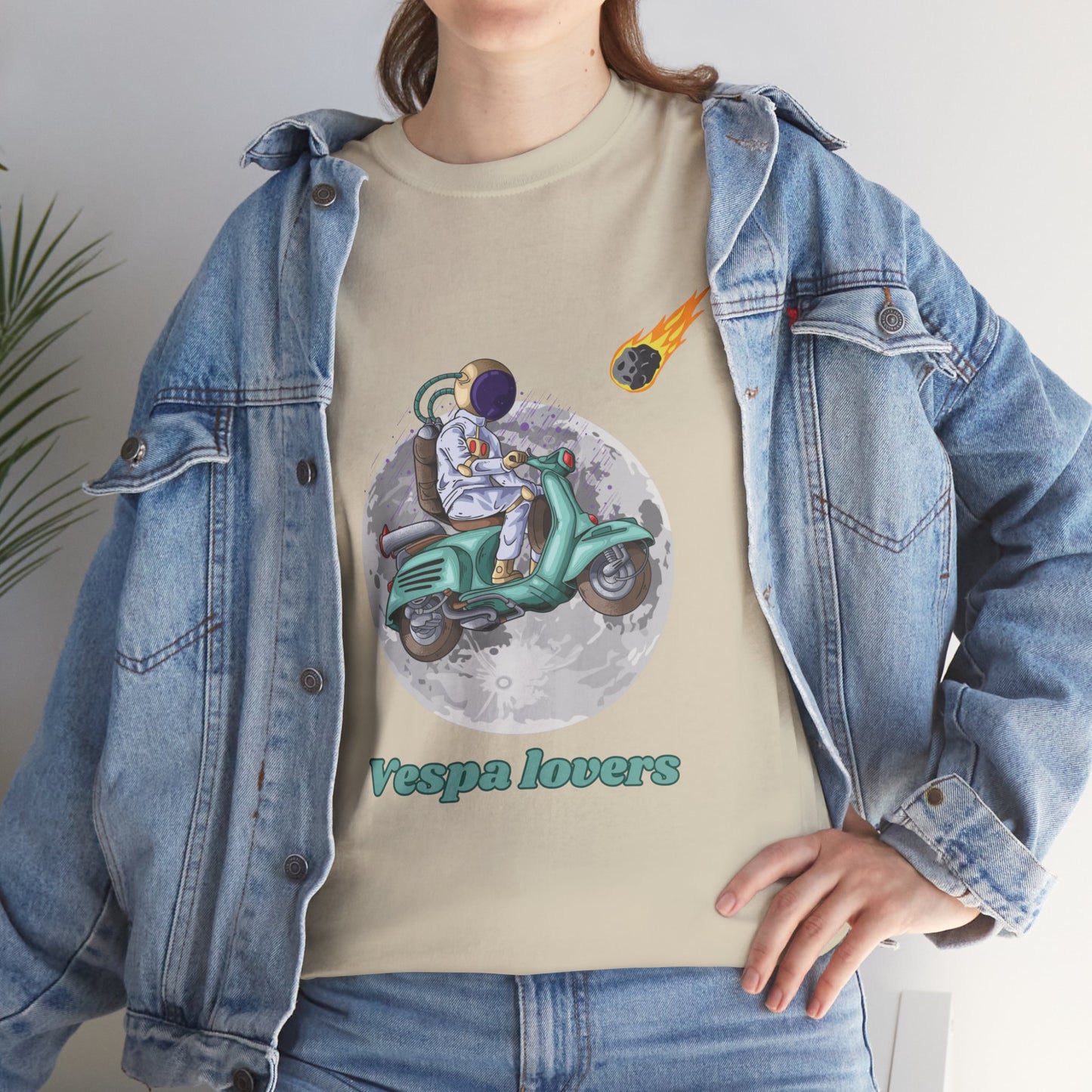 Vespa Lovers - Spanish - Unisex Heavy Cotton Tee