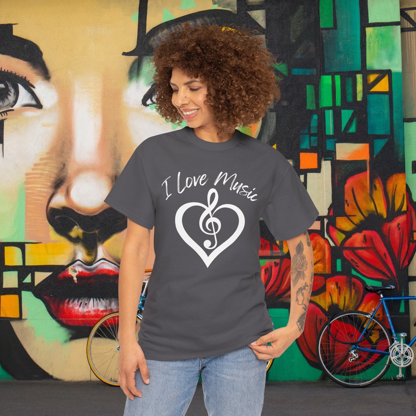 Love Music - Unisex Heavy Cotton Tee