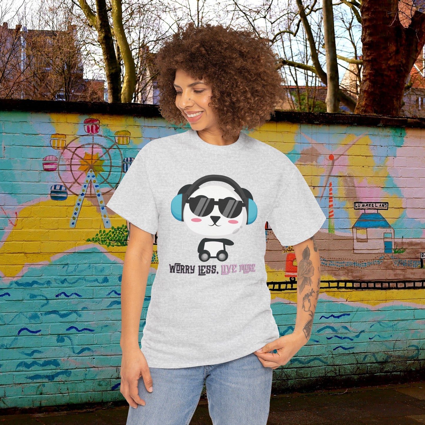 Worry Less - Unisex Heavy Cotton Tee
