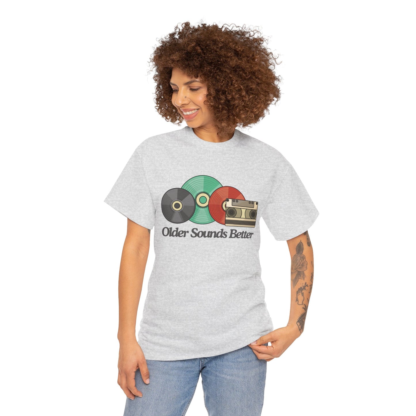 Older sounds better - Unisex Heavy Cotton Tee