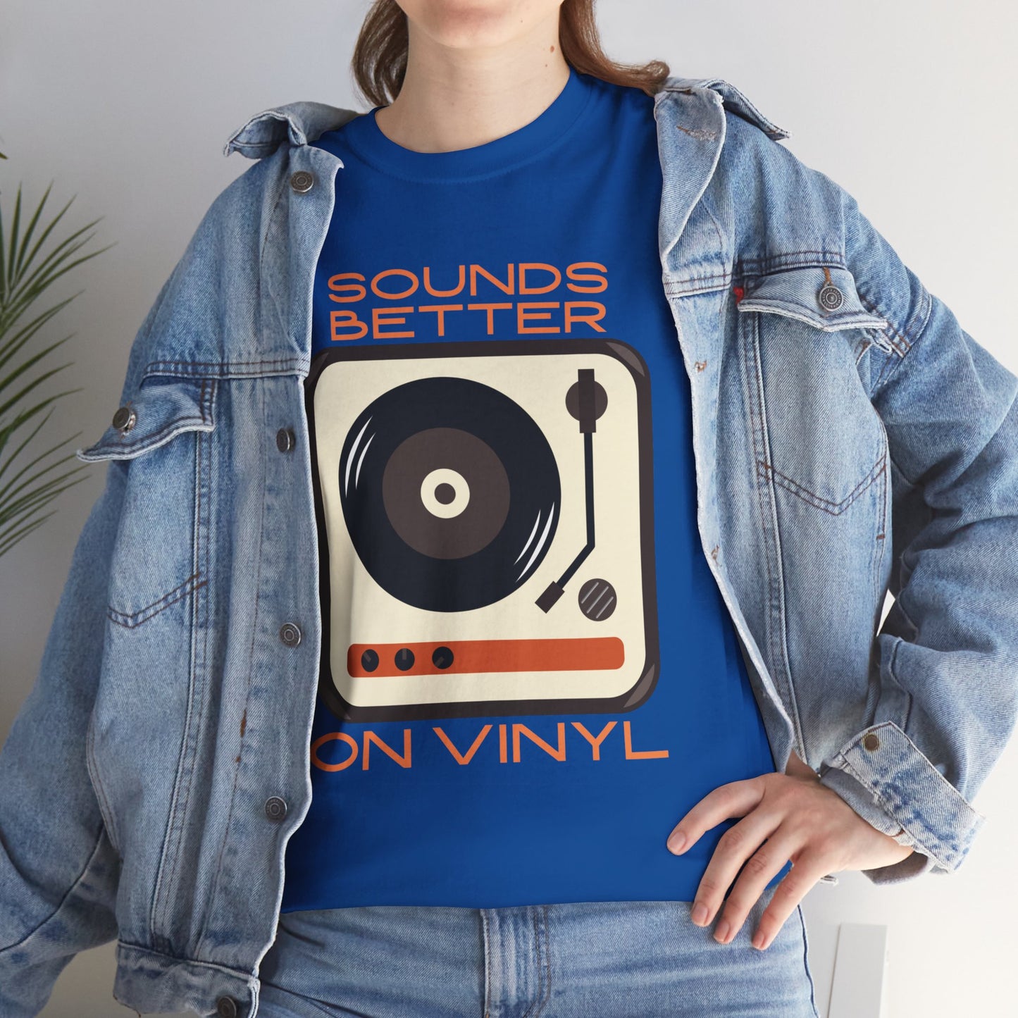 Sounds Better Vinyl - Unisex Heavy Cotton Tee