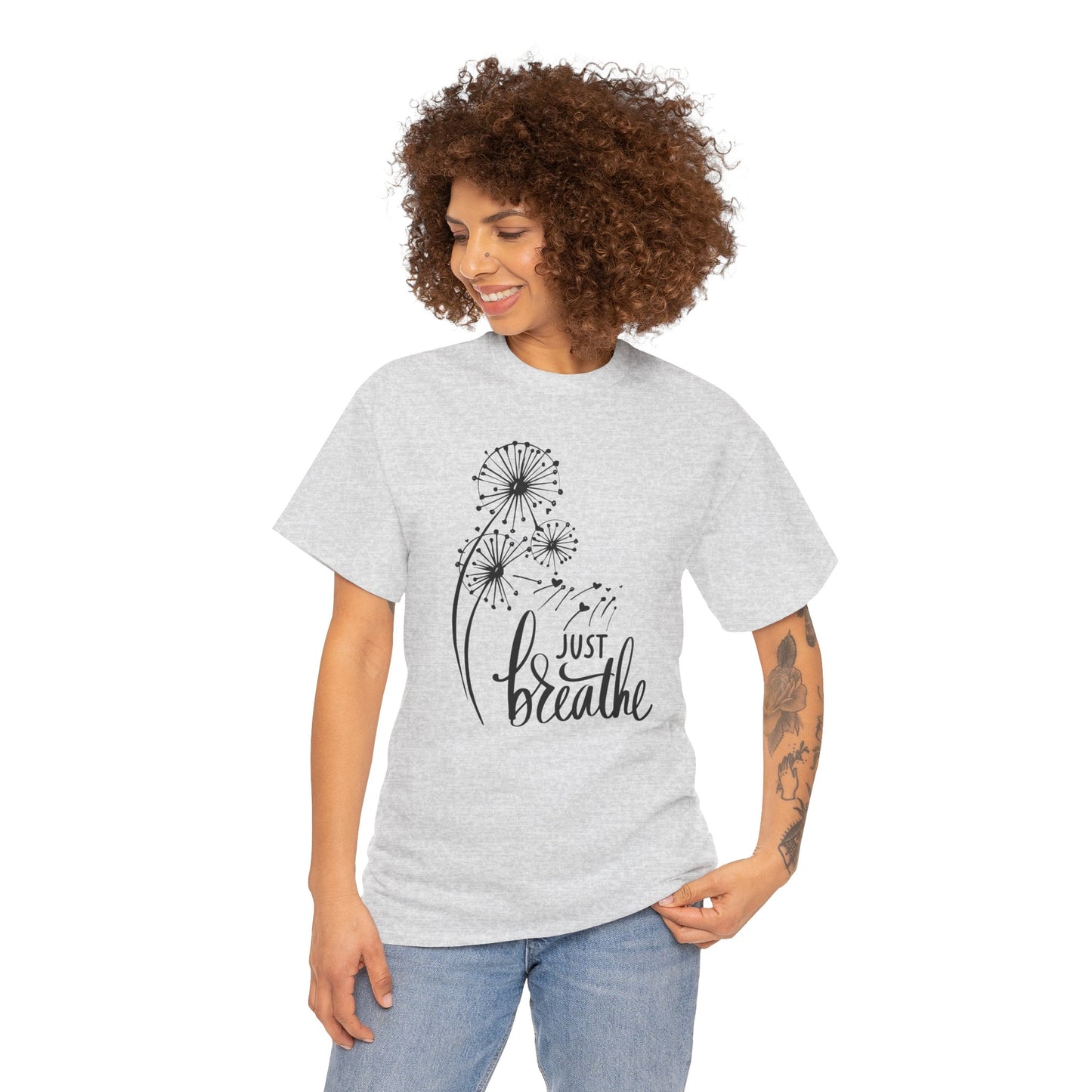 Just Breath - Unisex Heavy Cotton Tee