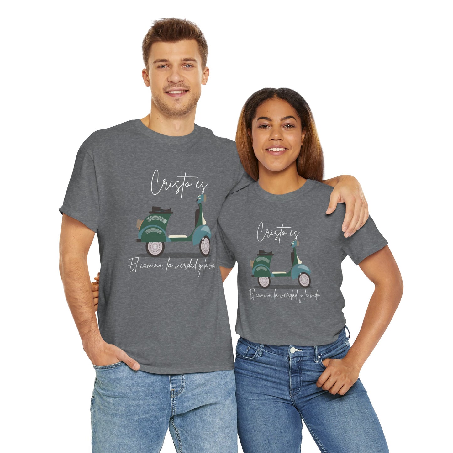 Cristo es - Spanish - Unisex Heavy Cotton Tee