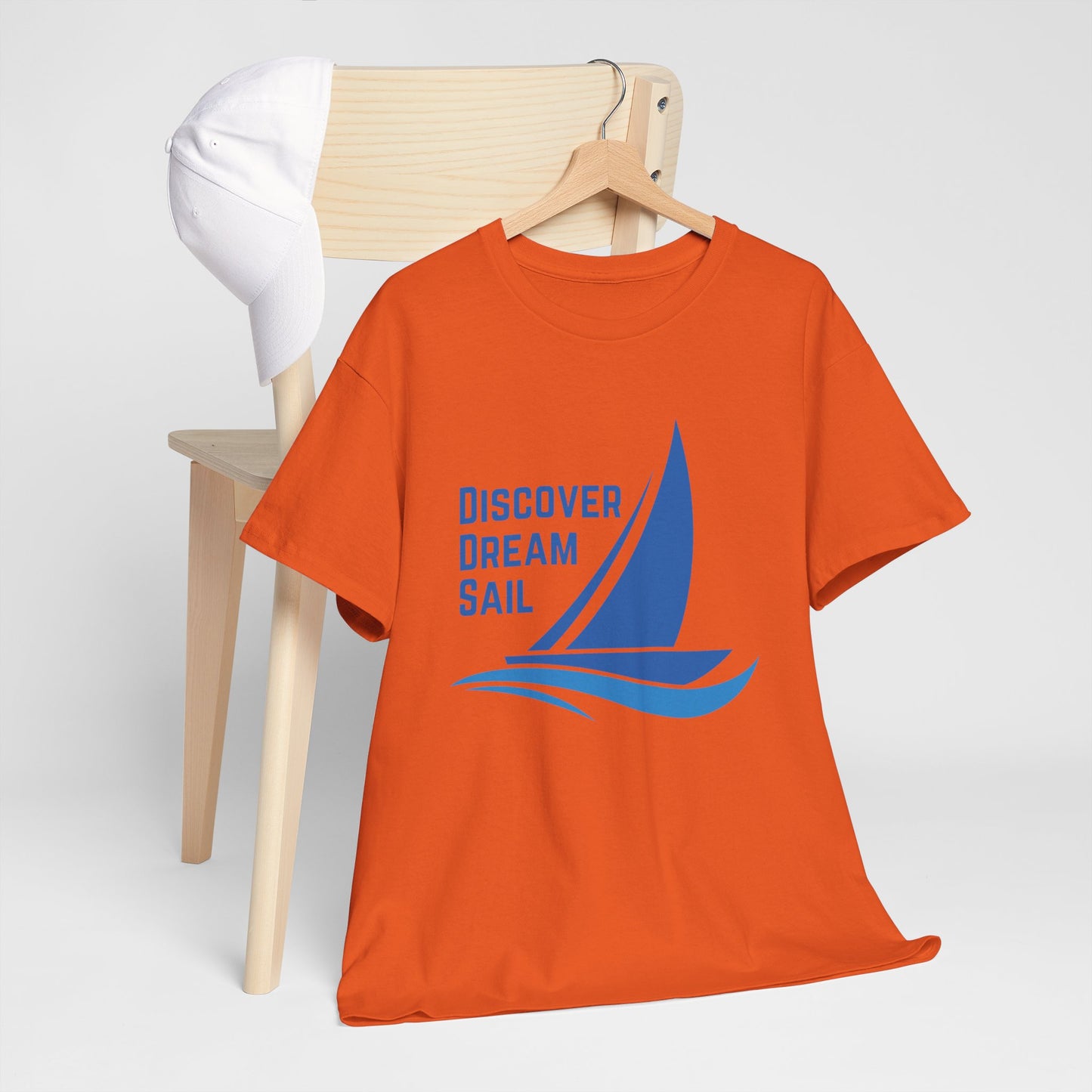 Discover Dream Sail - Unisex Heavy Cotton Tee