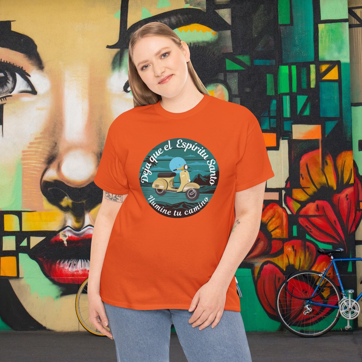 Deja que el Espíritu - Unisex Heavy Cotton Tee