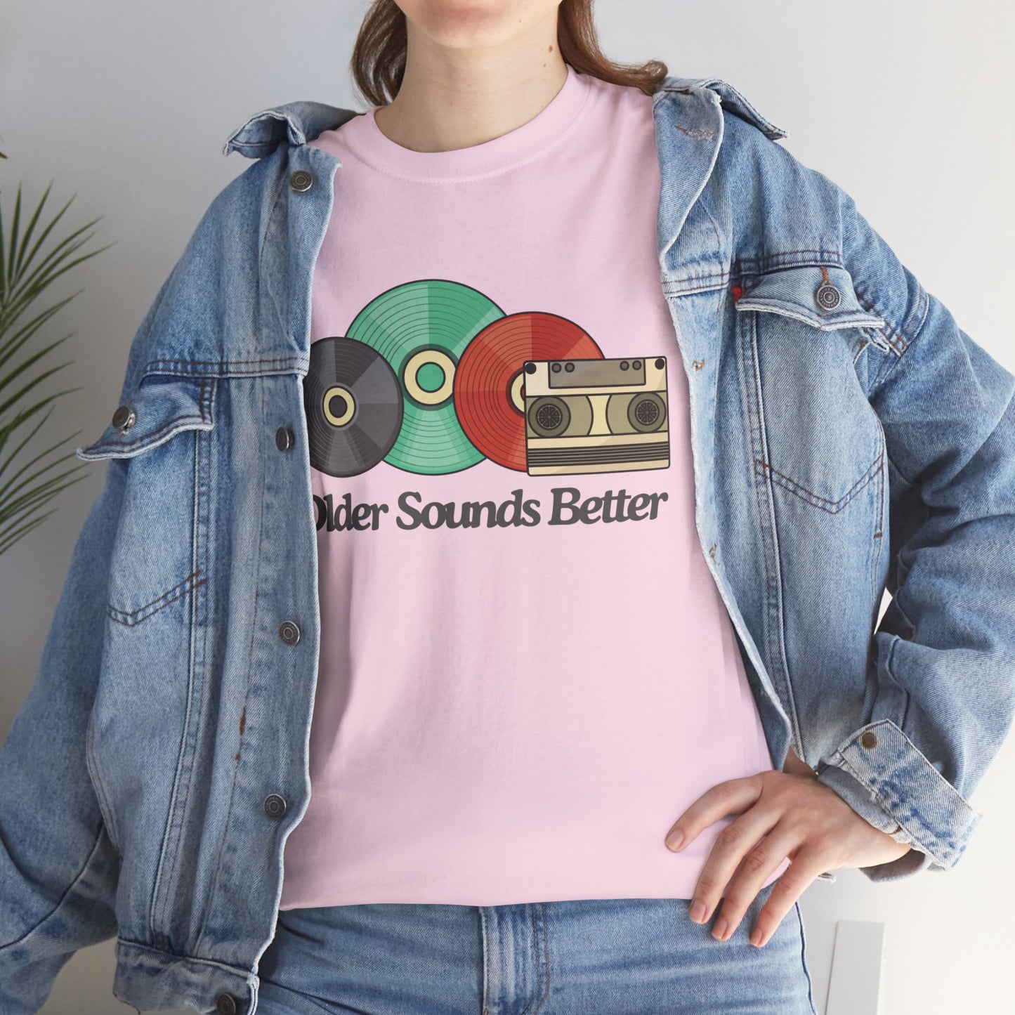 Older sounds better - Unisex Heavy Cotton Tee