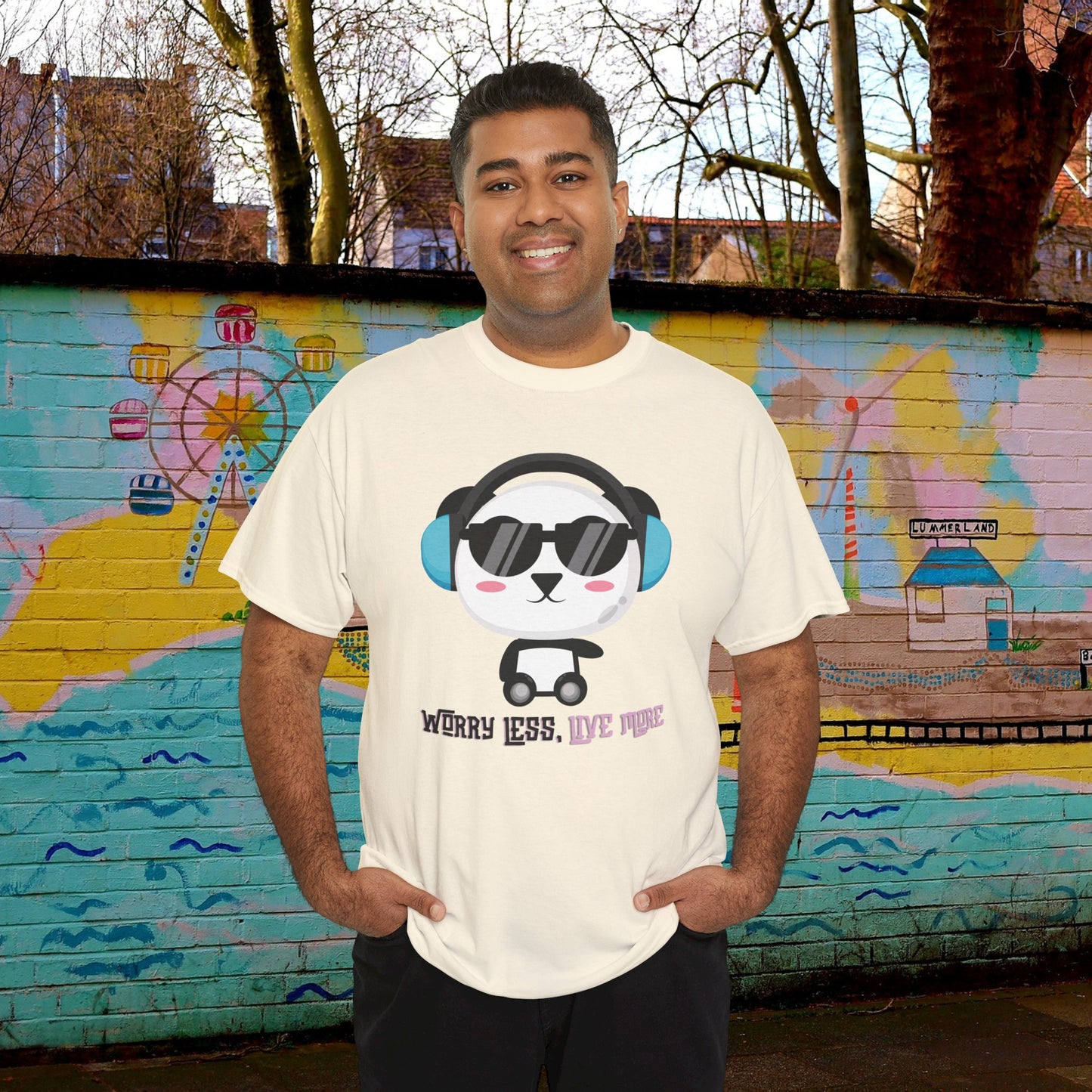 Worry Less - Unisex Heavy Cotton Tee