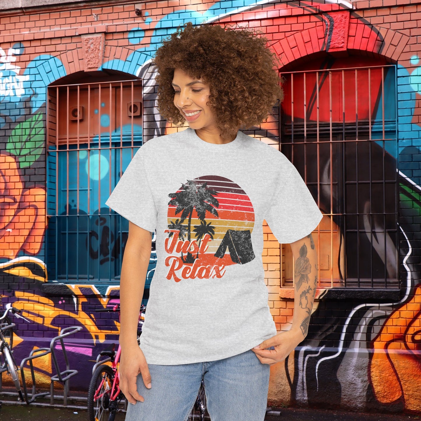 Just Relax - Unisex Heavy Cotton Tee