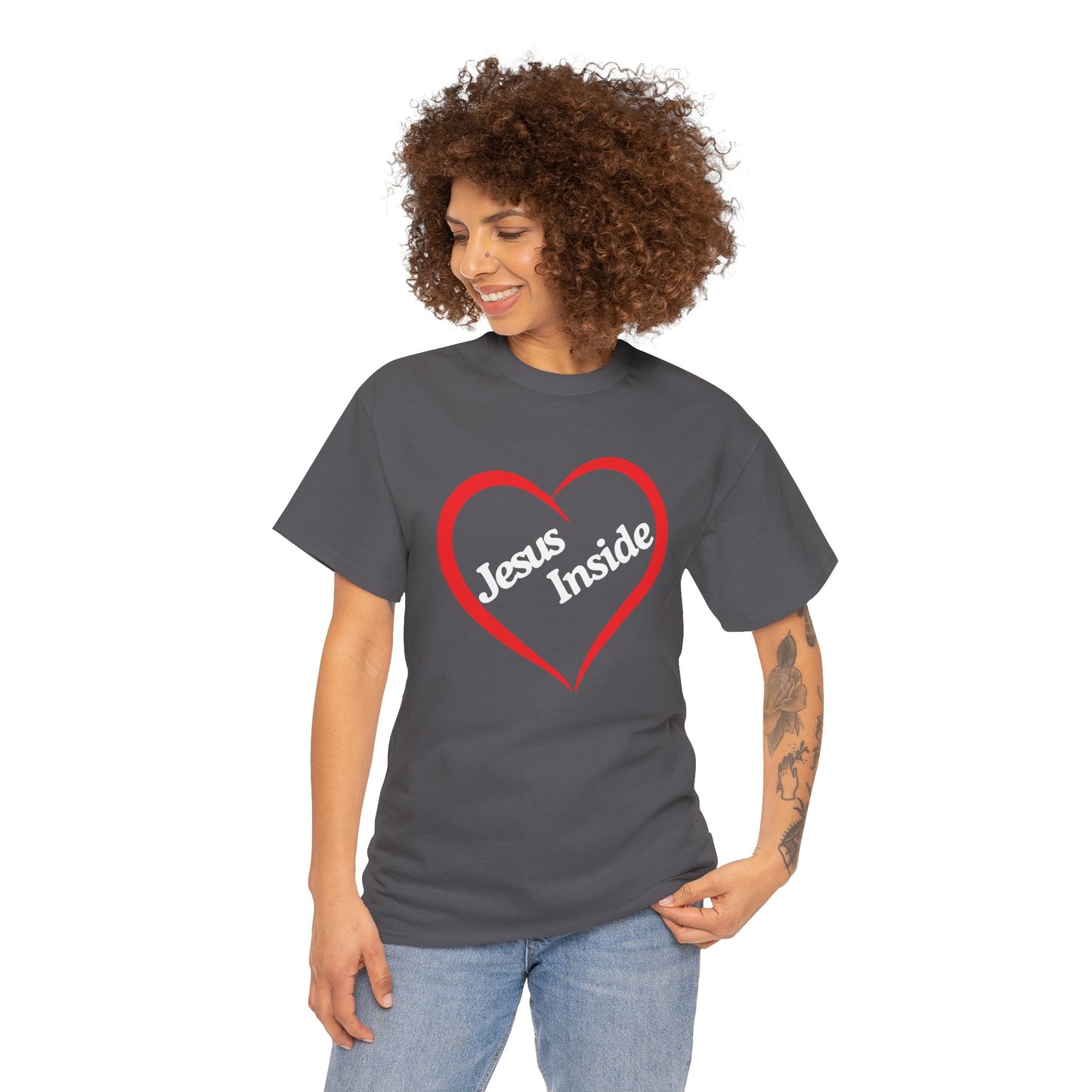 Jesus Inside - Unisex Heavy Cotton Tee