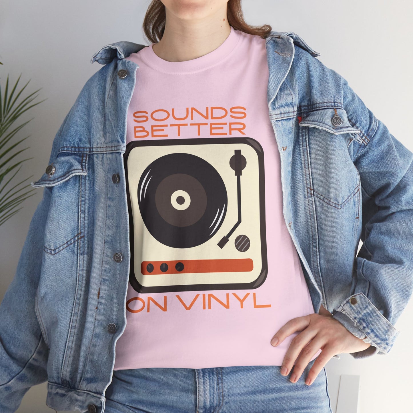 Sounds Better Vinyl - Unisex Heavy Cotton Tee