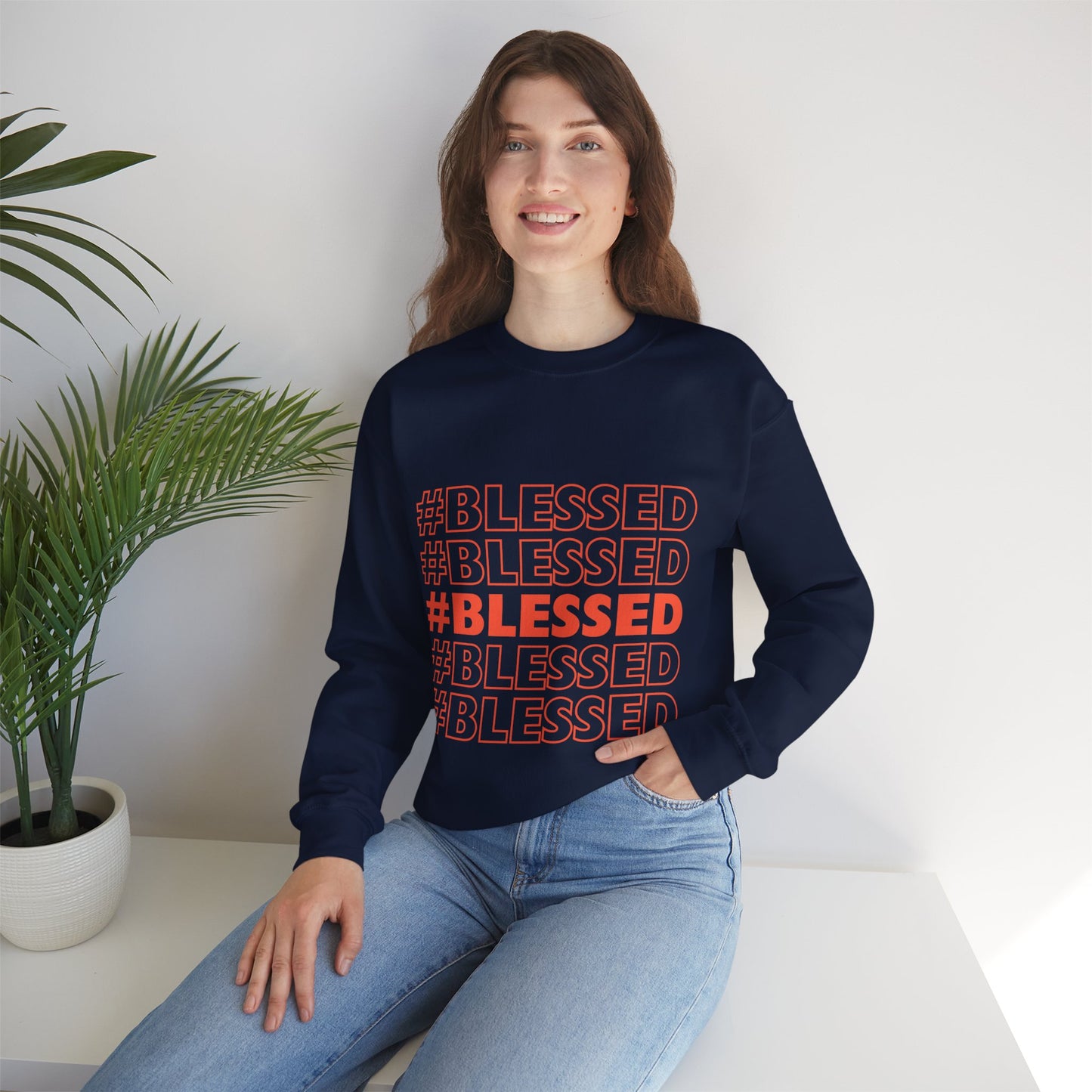 Blessed Front - Crewneck Sweatshirt